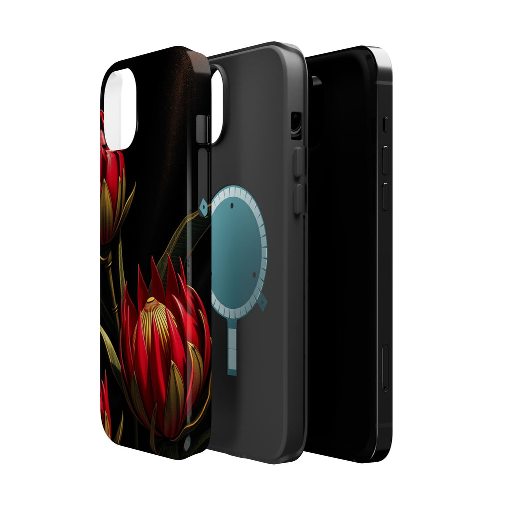 iPhone Protea Bold Gold Foil Luxury Slim Everyday Designer Case · iPhone Case