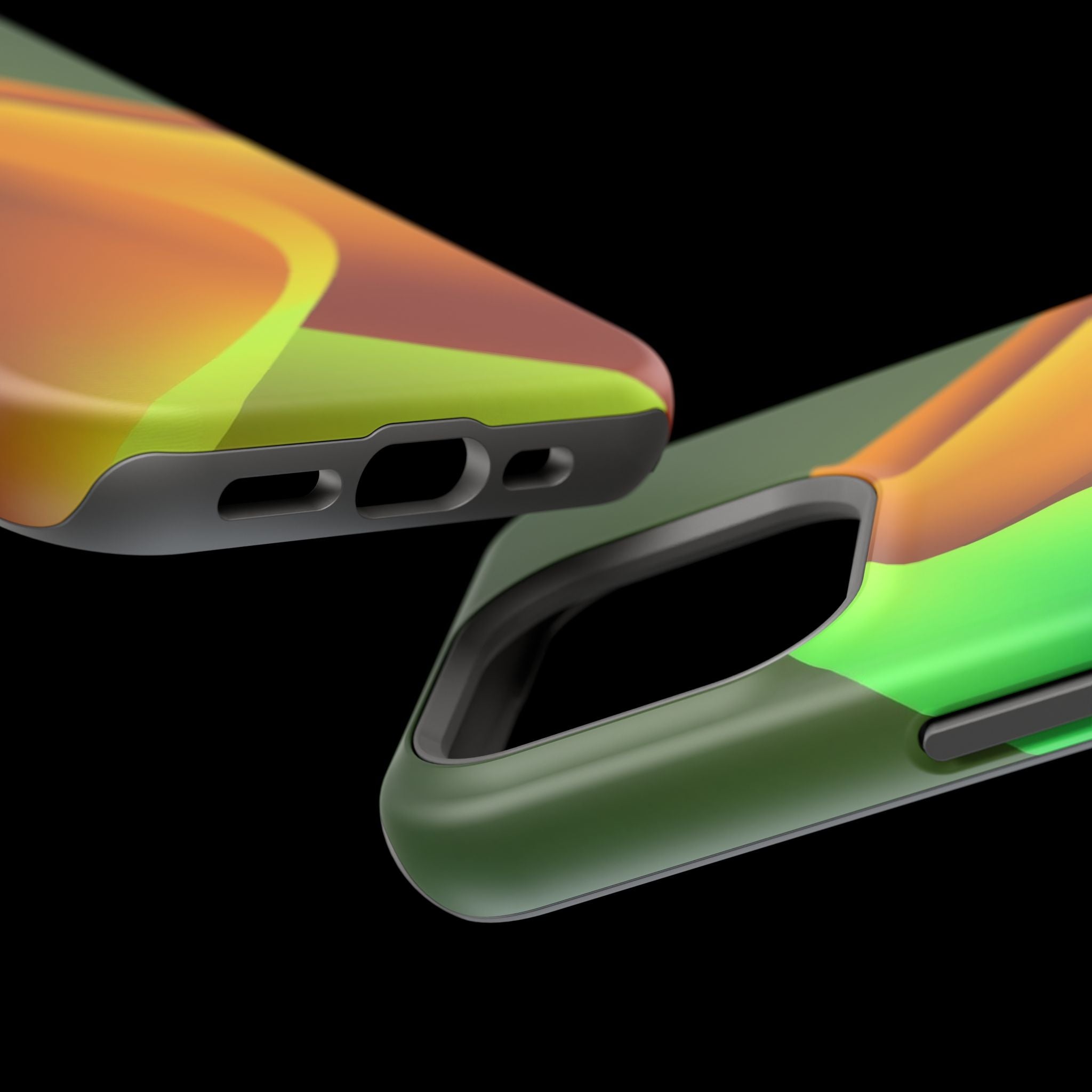 iPhone Emerald Green And Gold Desert Dunes Slim iPhone Everyday · iPhone Case