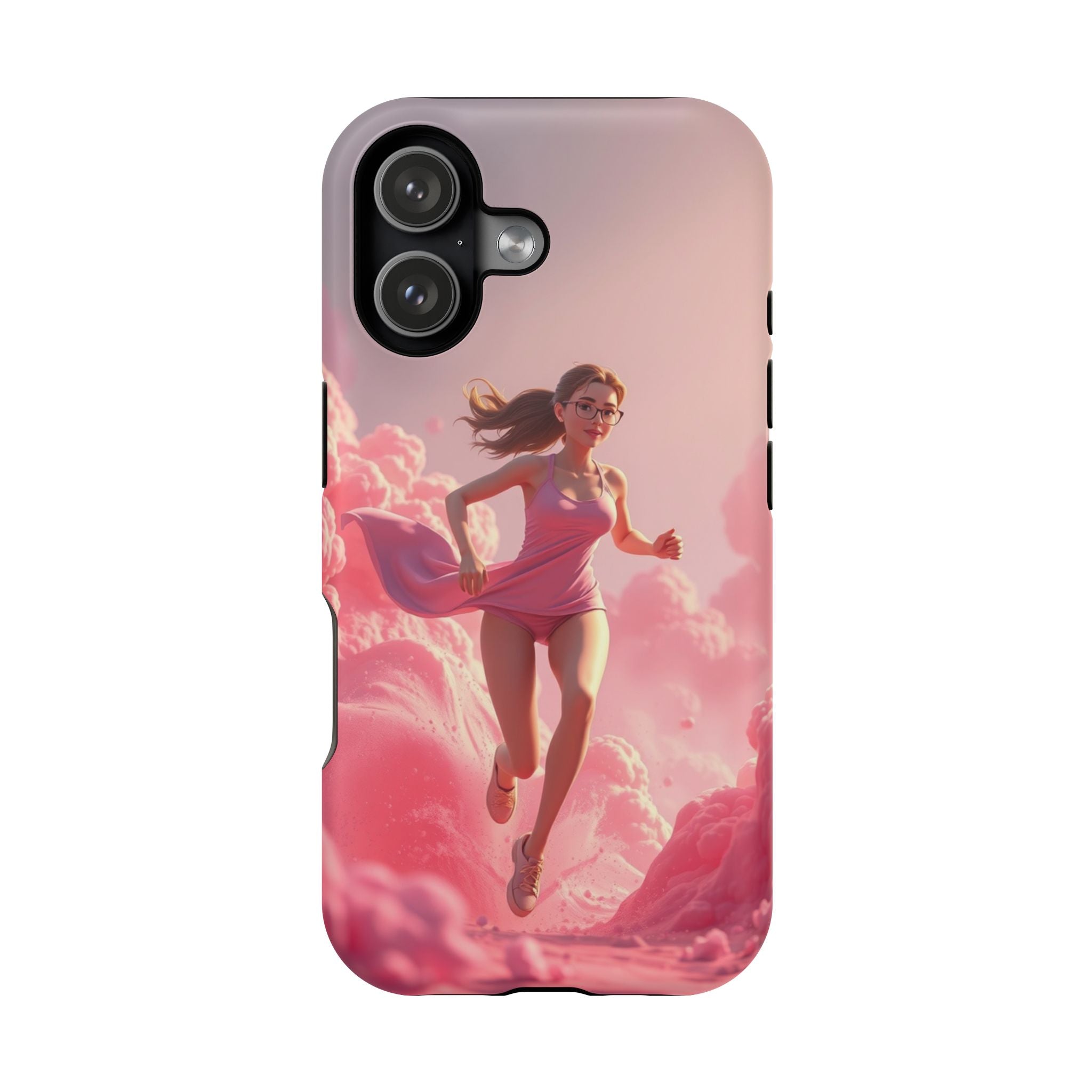 iPhone on Fumes 3D Digital Bold Modern Everyday Snap Case · iPhone Case