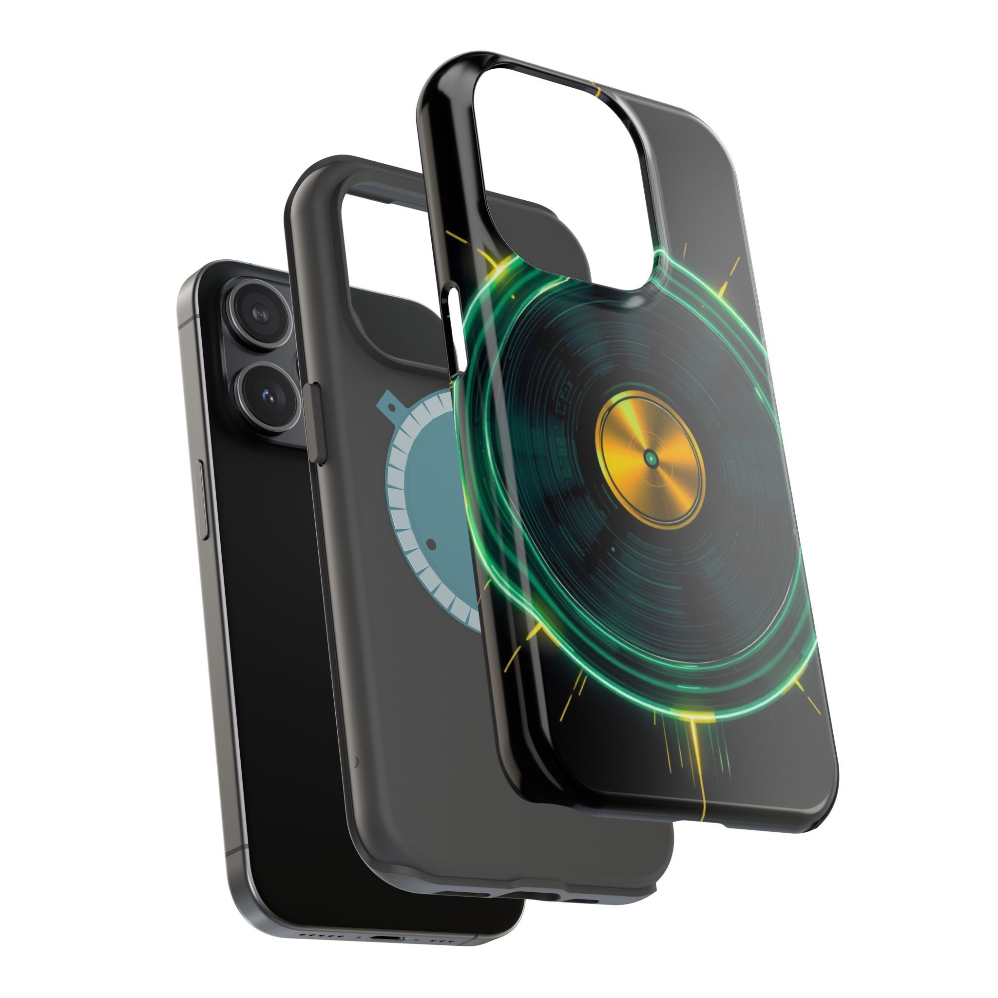 iPhone Dreamy Record Vinyl Spin Design Slim Everyday Designer Case · iPhone Case