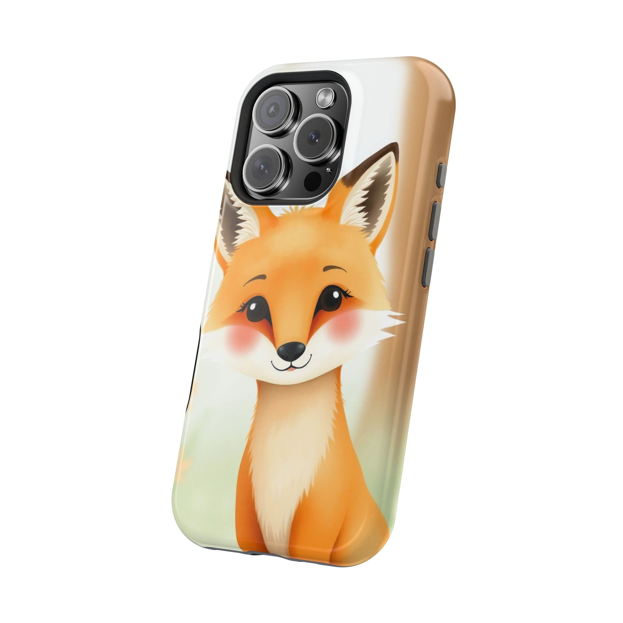 iPhone Watercolor Fox Portrait Kids Fun iPhone Phone Case Gift Slim · iPhone Cas