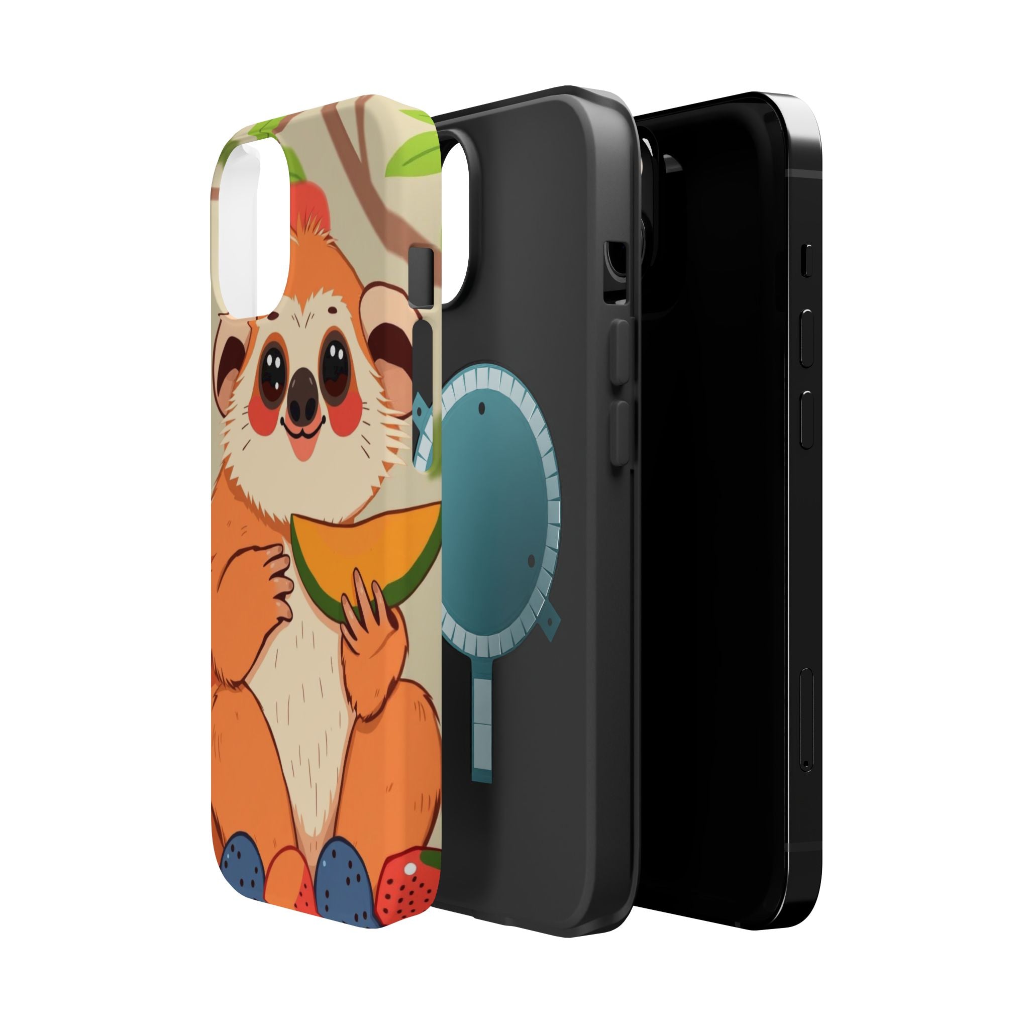 iPhone Slow Loris with Fruit Kids Fun iPhone Phone Case Gift Slim · iPhone Case