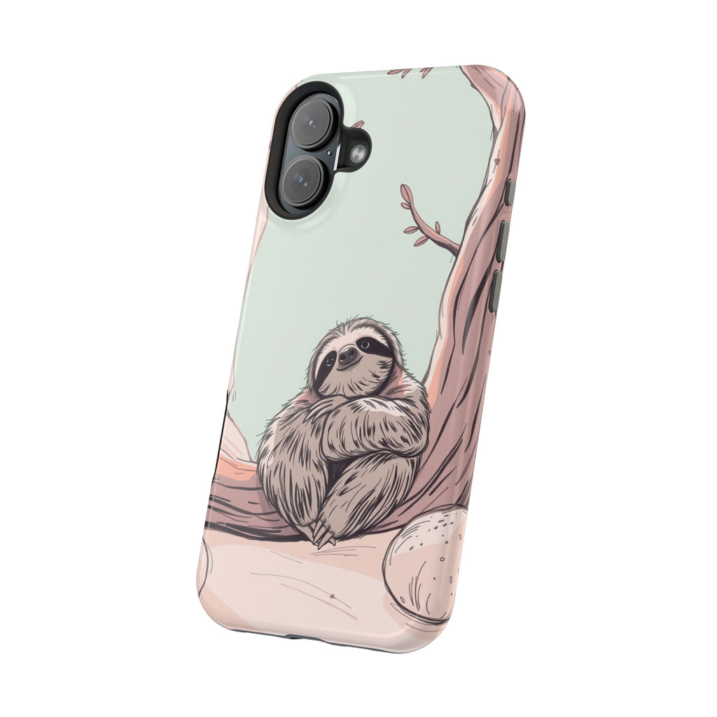iPhone Cozy Sloth Mode Hand-Drawn Sketch Slim Everyday Designer Case · iPhone Ca