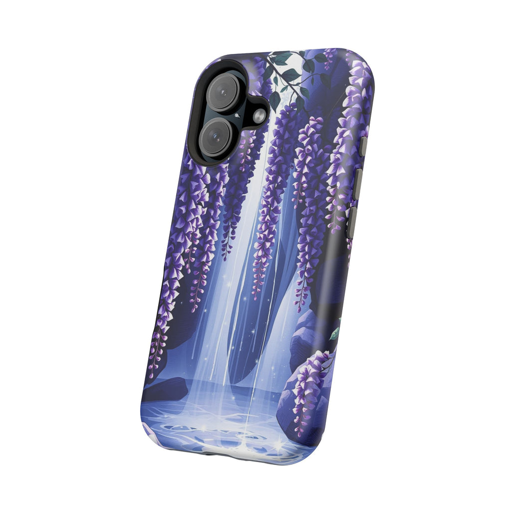 iPhone Wisteria Cascade Serene Design Slim Snap Case Ga · iPhone Case