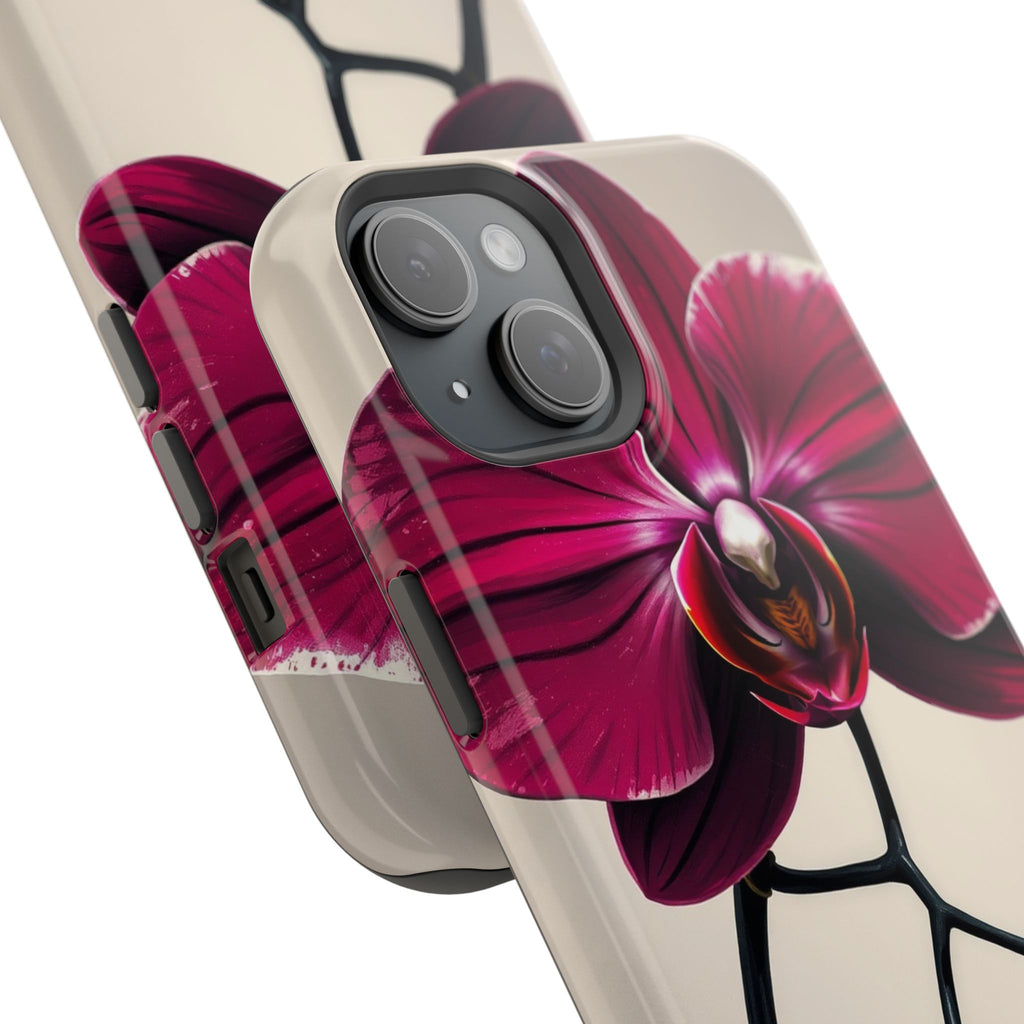 iPhone Orchid Study Enchanted Art Bold Modern Everyday Snap Case · iPhone Case