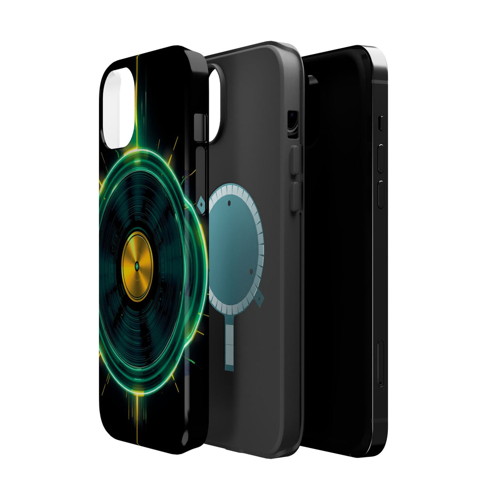 iPhone Dreamy Record Vinyl Spin Design Slim Everyday Designer Case · iPhone Case