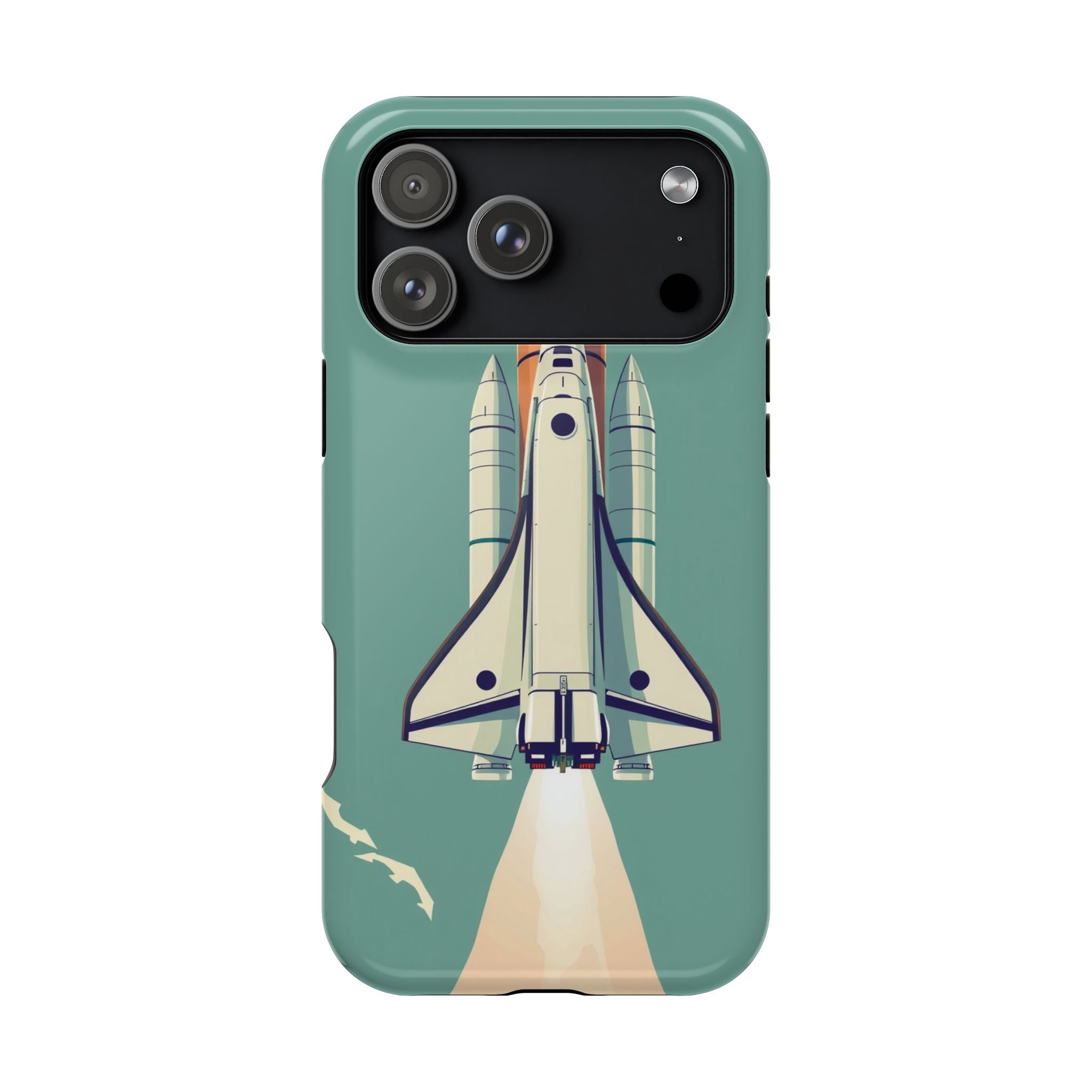 iPhone Retro Space Shuttle Cinematic Art Slim Everyday Designer Case · iPhone Ca
