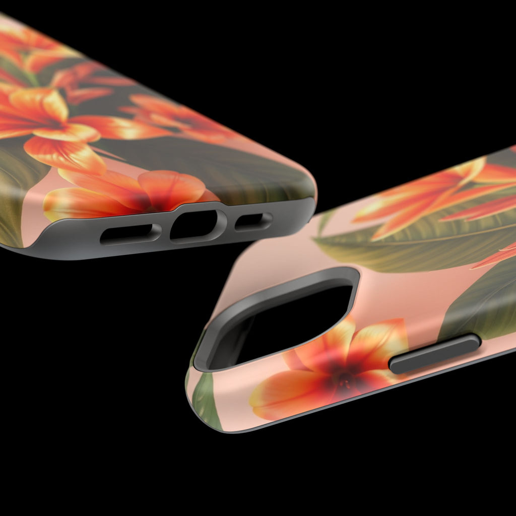 iPhone Tropical Bloom 3D Digital Bold Modern Everyday Snap Case · iPhone Case