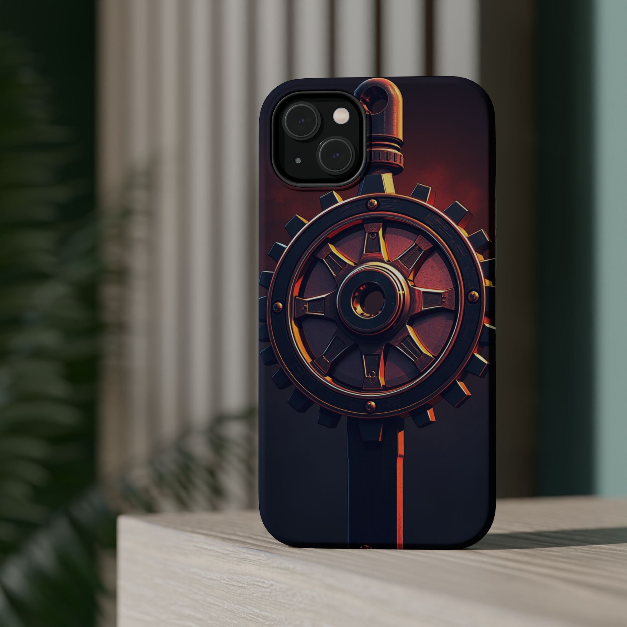 iPhone Rotary Electric Art Phone Bold Modern Everyday Snap Case · iPhone Case