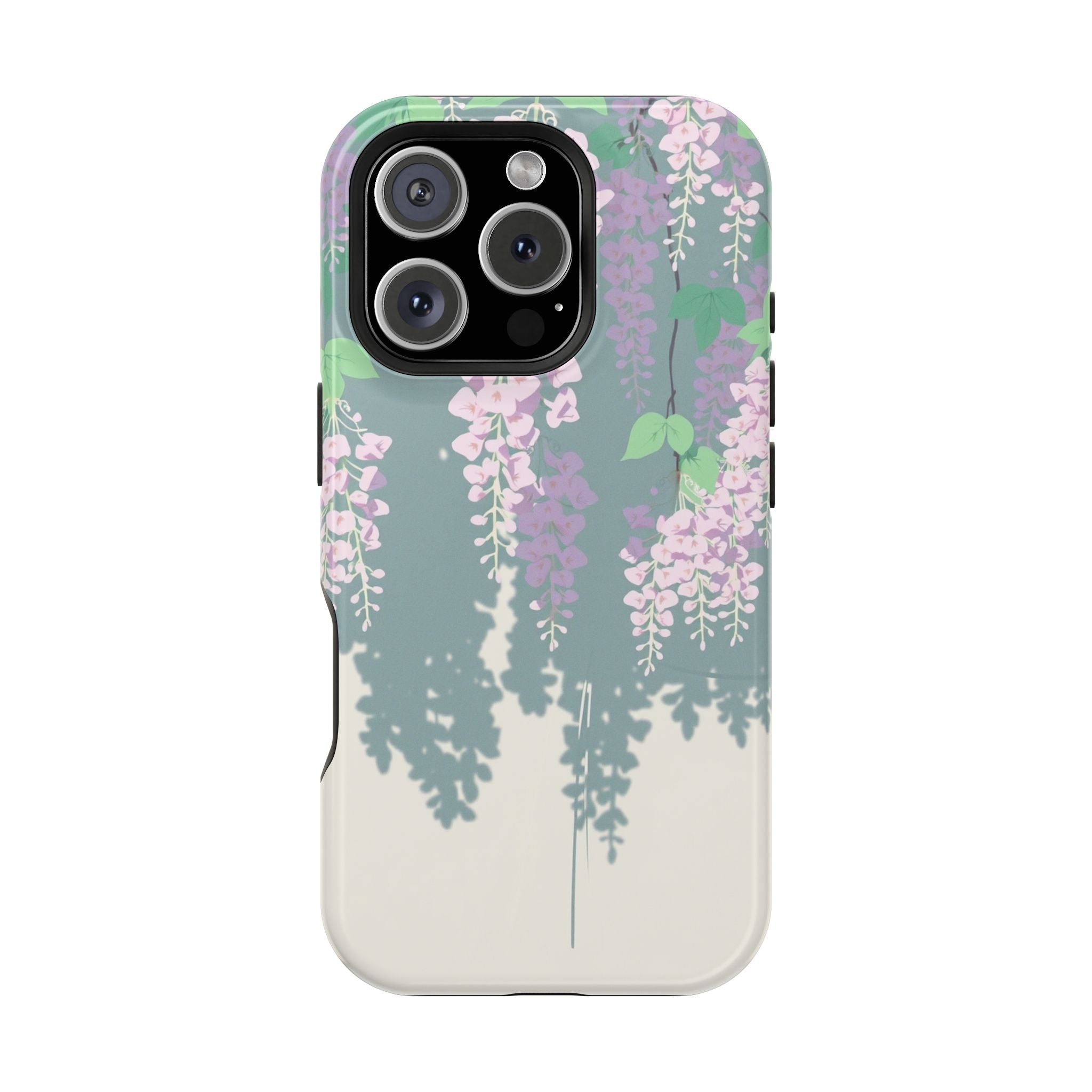 iPhone Dreamy Wisteria Cascade Design Slim Everyday Designer Case · iPhone Case