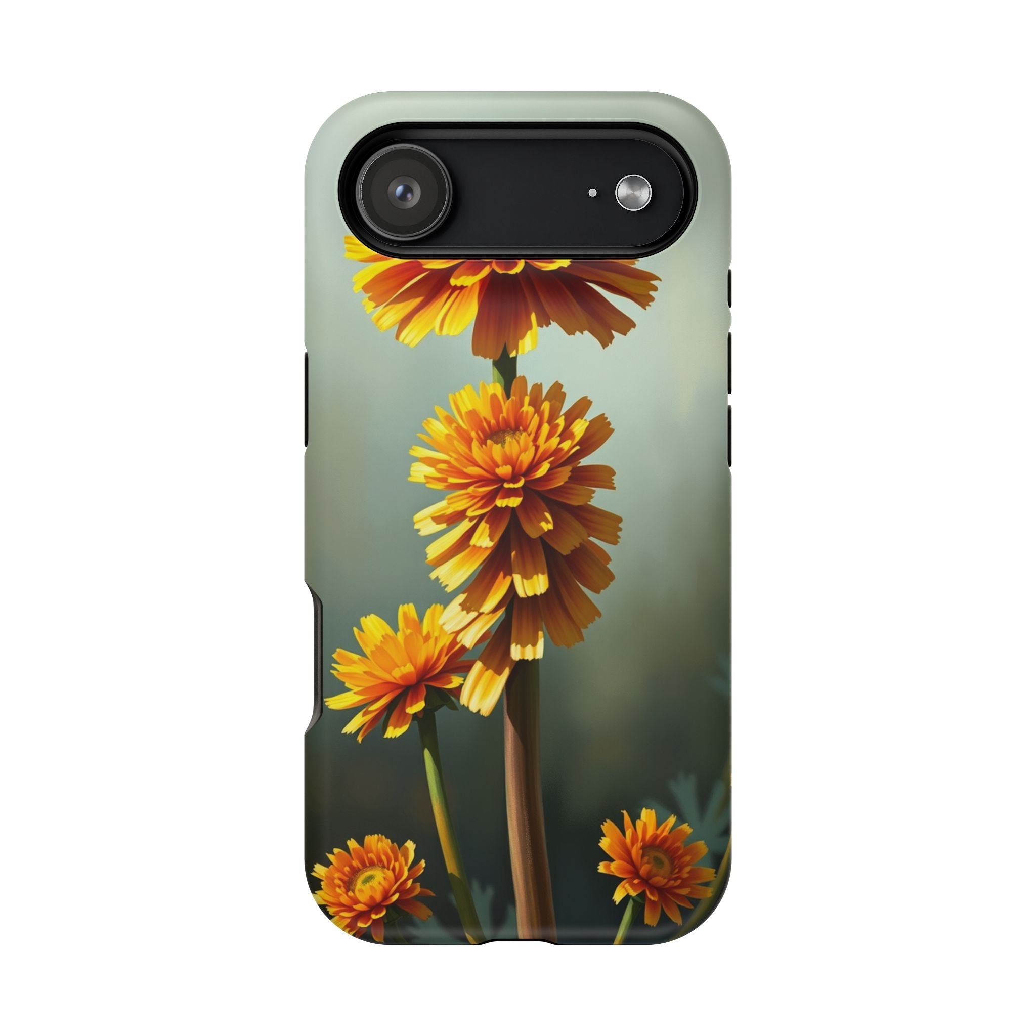 iPhone Ranunculus Stack Electric Art Slim Everyday Designer Case · iPhone Case