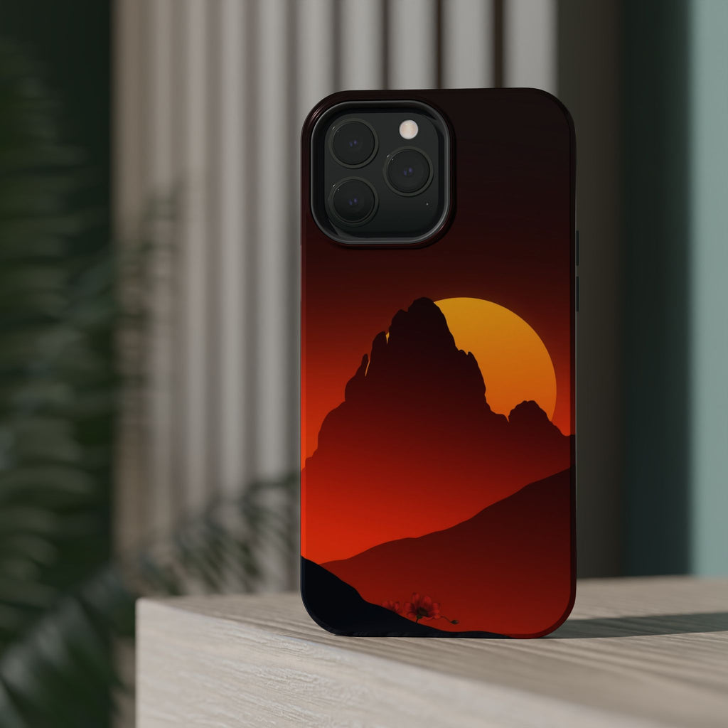 iPhone Sunset Amber And Peach Gradient Bloom Slim iPhone Everyday · iPhone Case