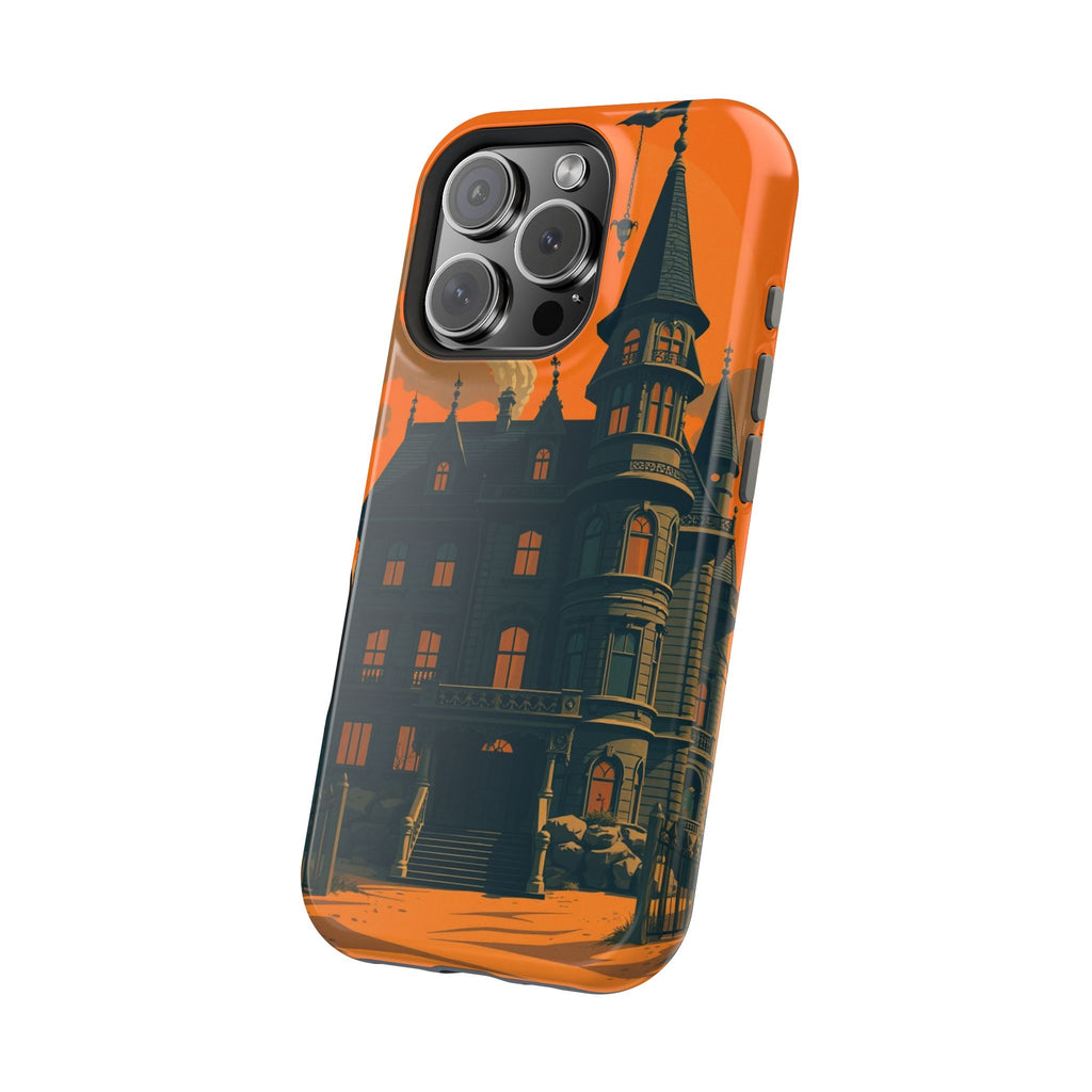 iPhone Vibrant Haunted Mansion Design Slim Everyday Designer Case · iPhone Case