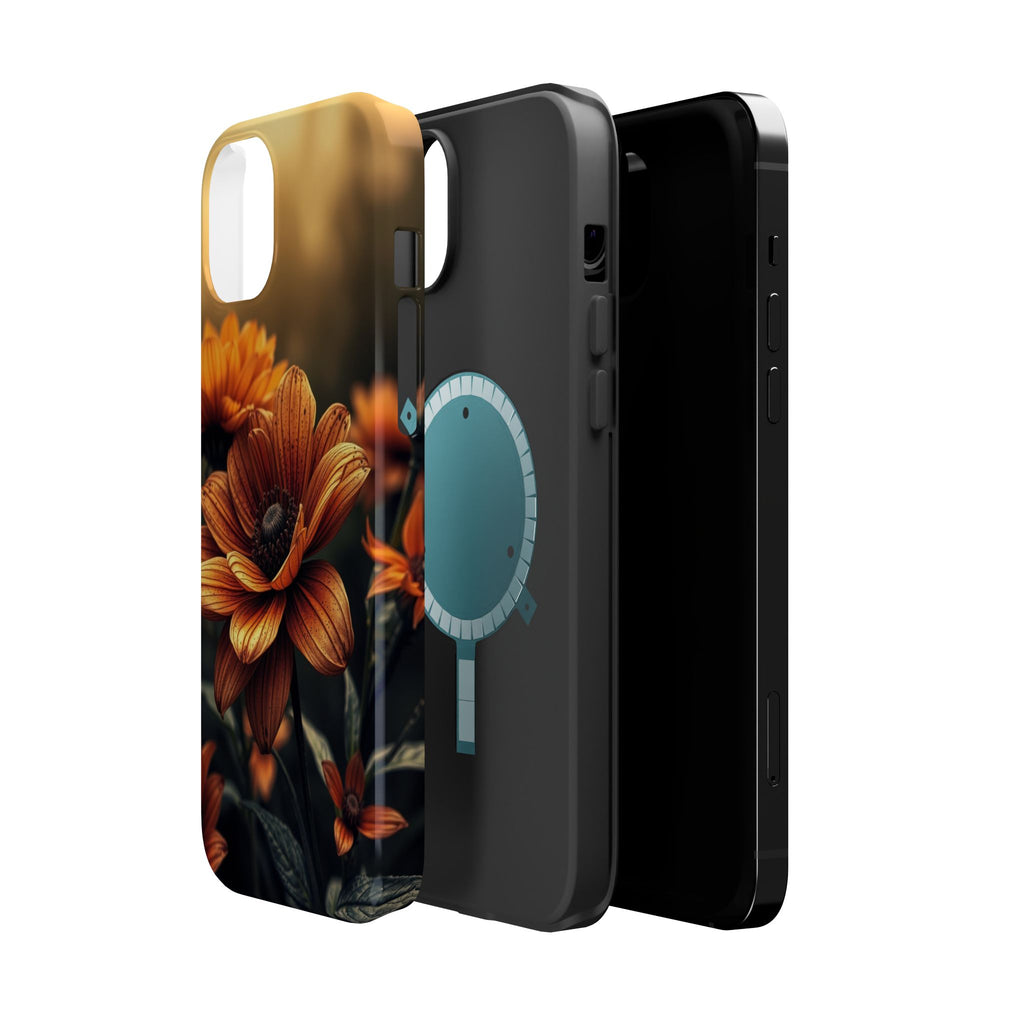 iPhone Radiant Floral Ombre Design Bold Modern Everyday Snap Case · iPhone Case
