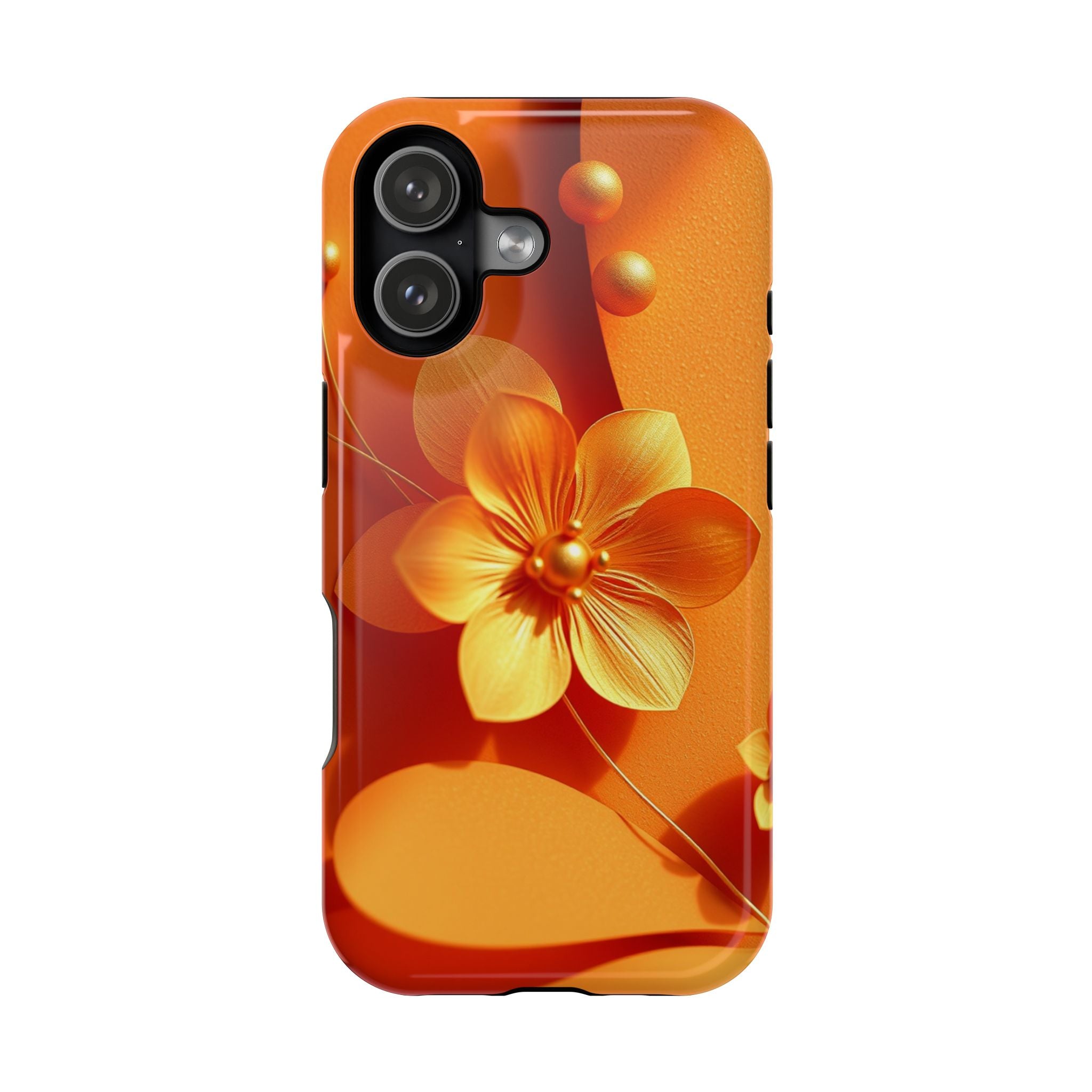 iPhone Floral Geometric Gold Foil Luxury Slim Everyday iPhone Designer · iPhone