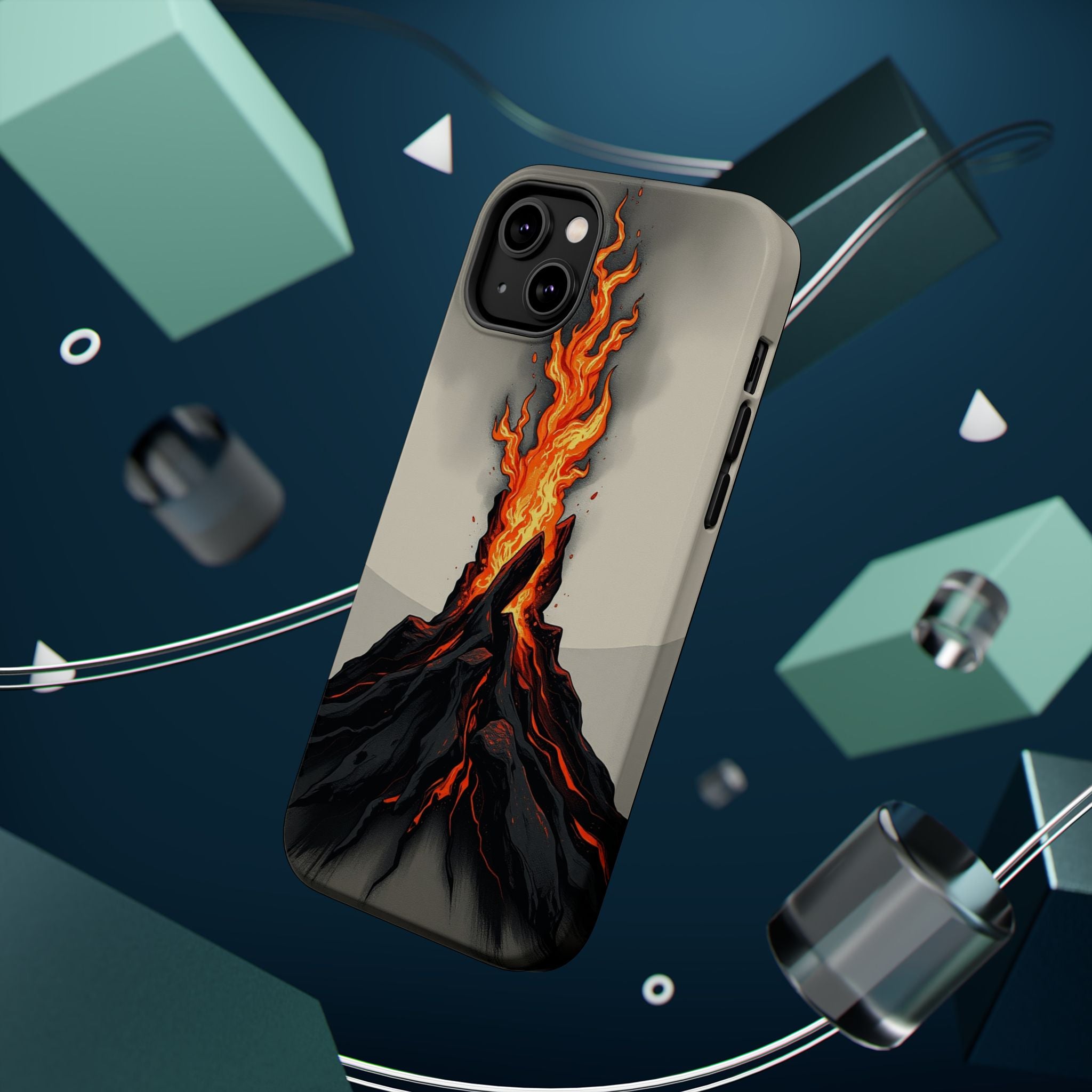 iPhone Wildfire Glow Cinematic Art Bold Modern Everyday Snap Case · iPhone Case