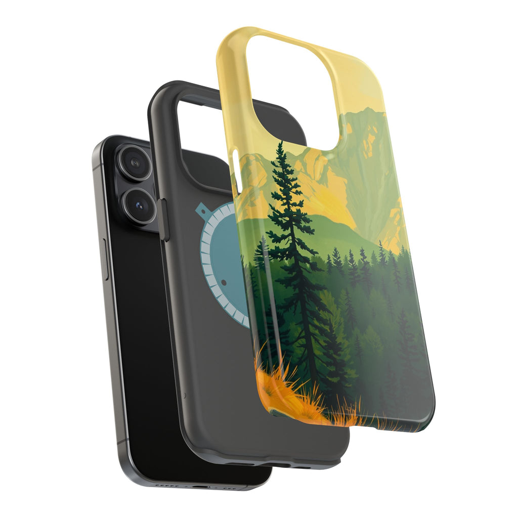 iPhone Pine Ridge Oil Painting Impressionist Slim iPhone Everyday · iPhone Case