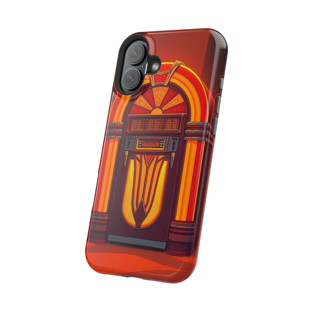 iPhone Jukebox Glow Pop Art Bold Bold Modern Everyday Snap Case · iPhone Case
