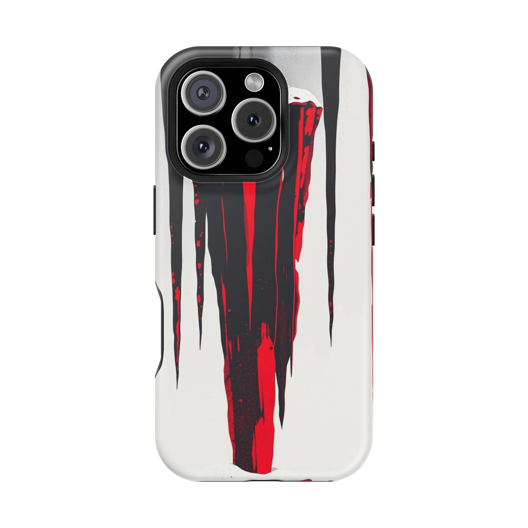 iPhone Black And Crimson Icicle Formation Slim iPhone 15 Everyday · iPhone Case