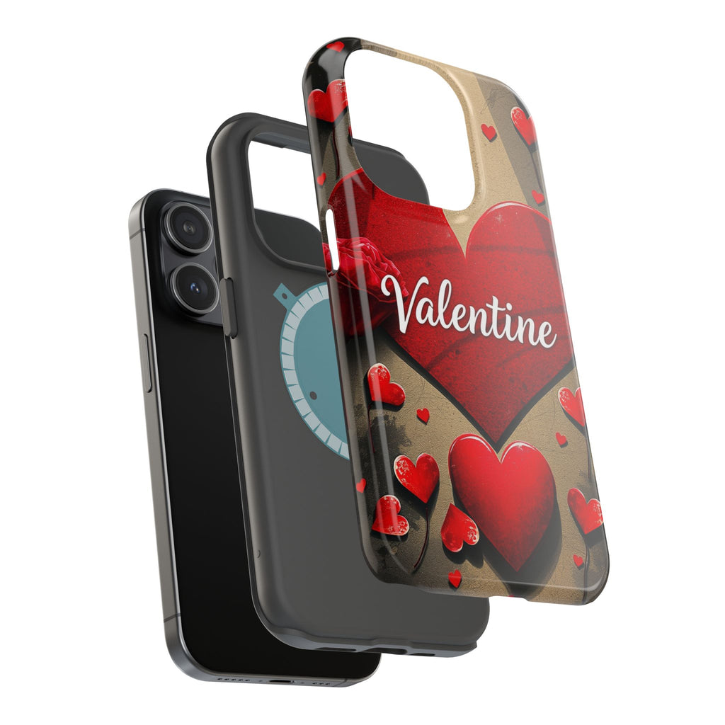 iPhone Serene Vintage Valentine Card Design Slim Everyday Designer Case · iPhone