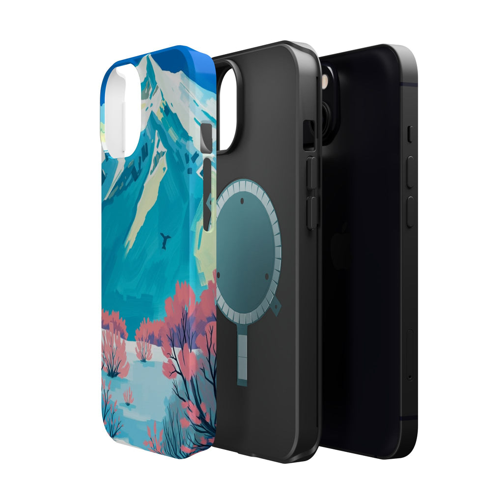 iPhone Snow Field Electric Art Slim Everyday Designer Case · iPhone Case