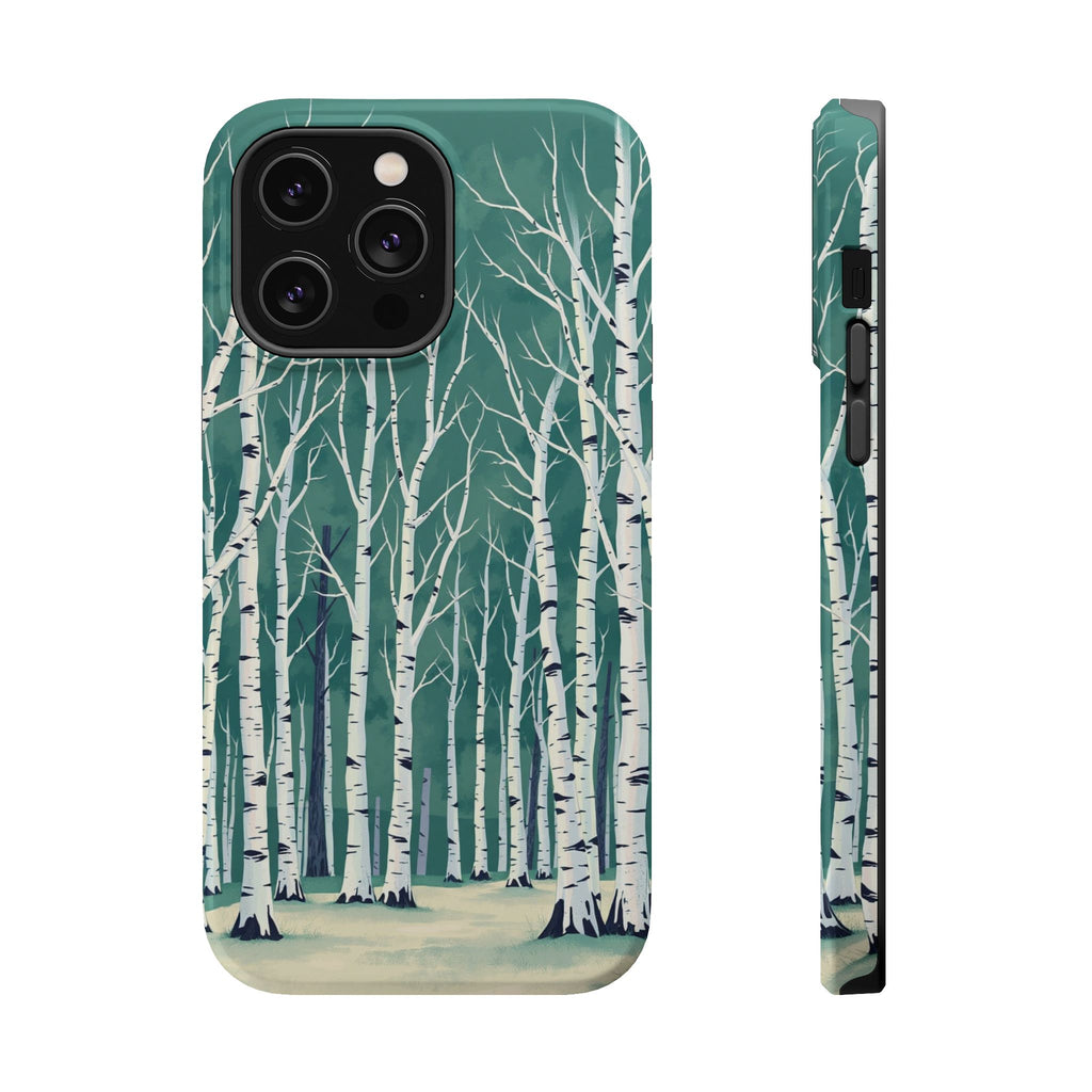 iPhone Sage And Ivory Birch Grove Bold Modern Everyday Snap Case · iPhone Case