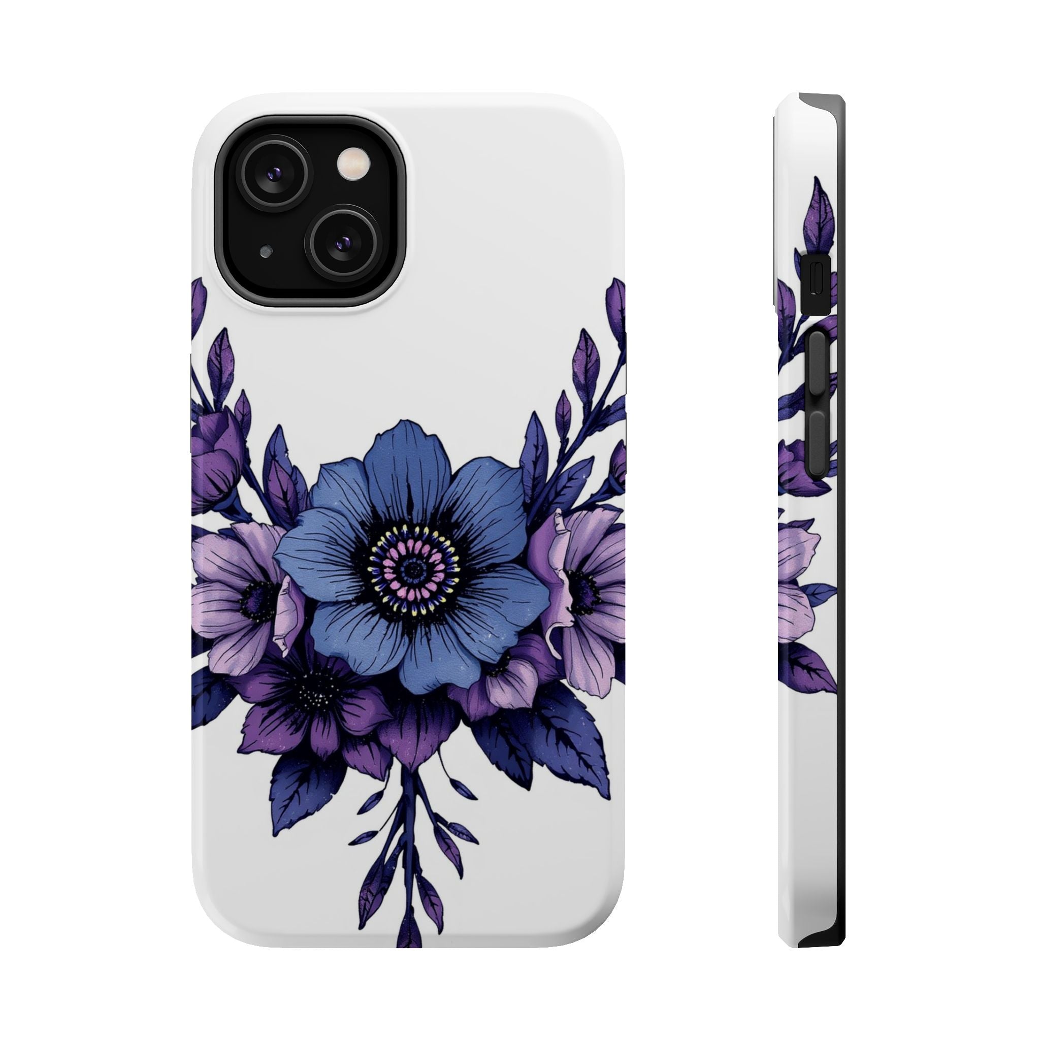 iPhone Floral Crown Grunge Distressed Slim Everyday Designer Case · iPhone Case