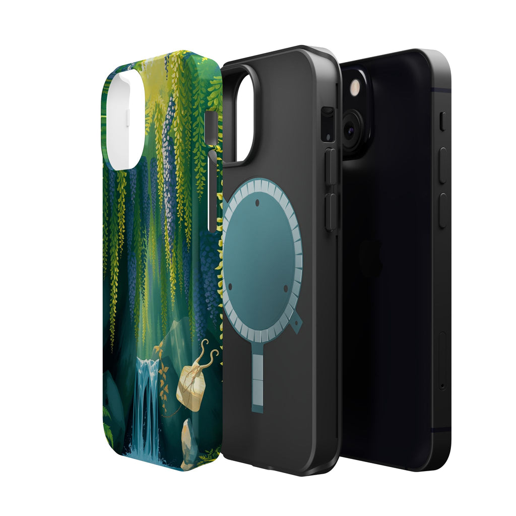 iPhone Wisteria Cascade Mystic Art Bold Modern Everyday Snap Case · iPhone Case
