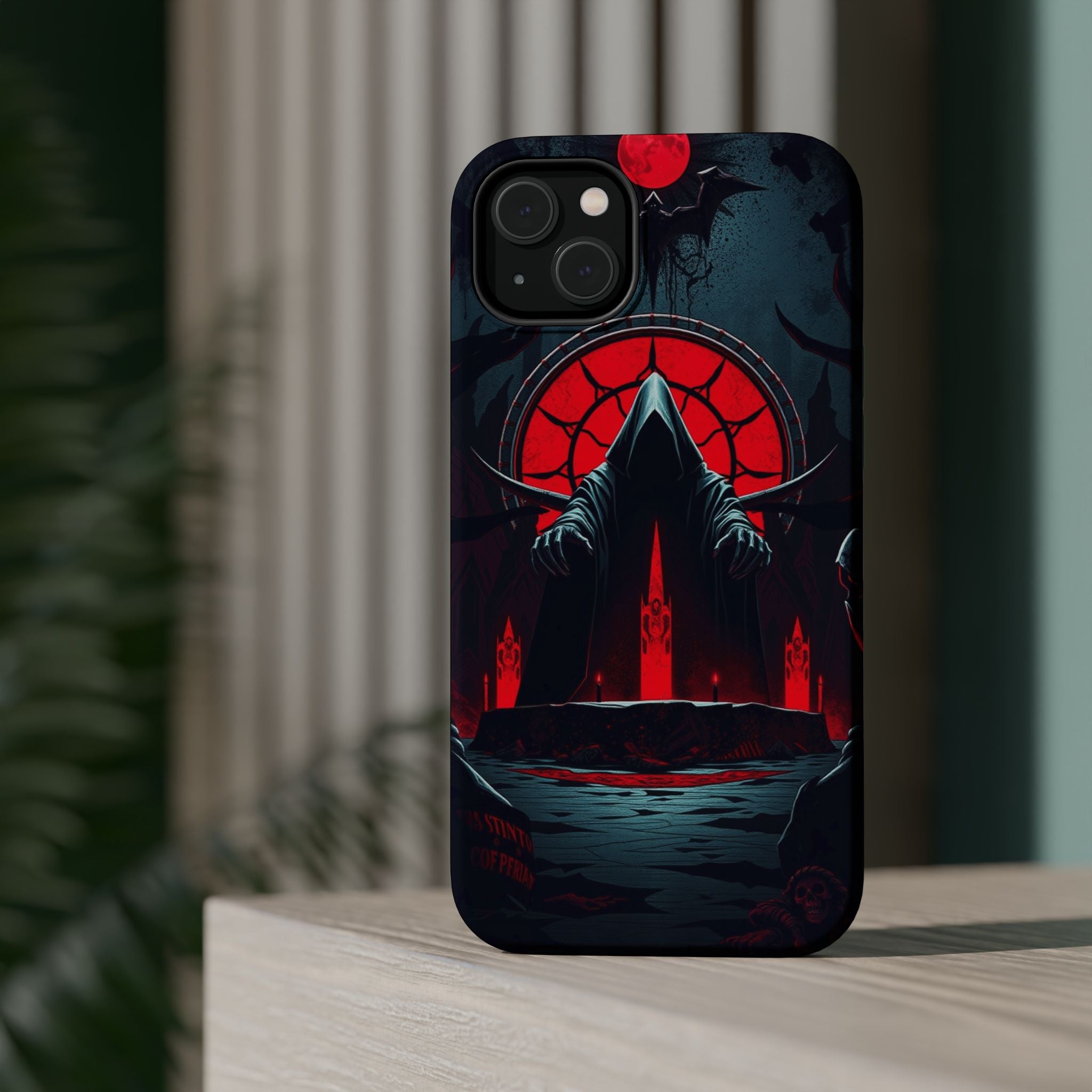 iPhone Serene Necromancer Circle Design Slim Everyday Designer Case · iPhone Cas