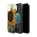 iPhone Sunflower Prairie Bold Art Bold Modern Everyday Snap Case · iPhone Case