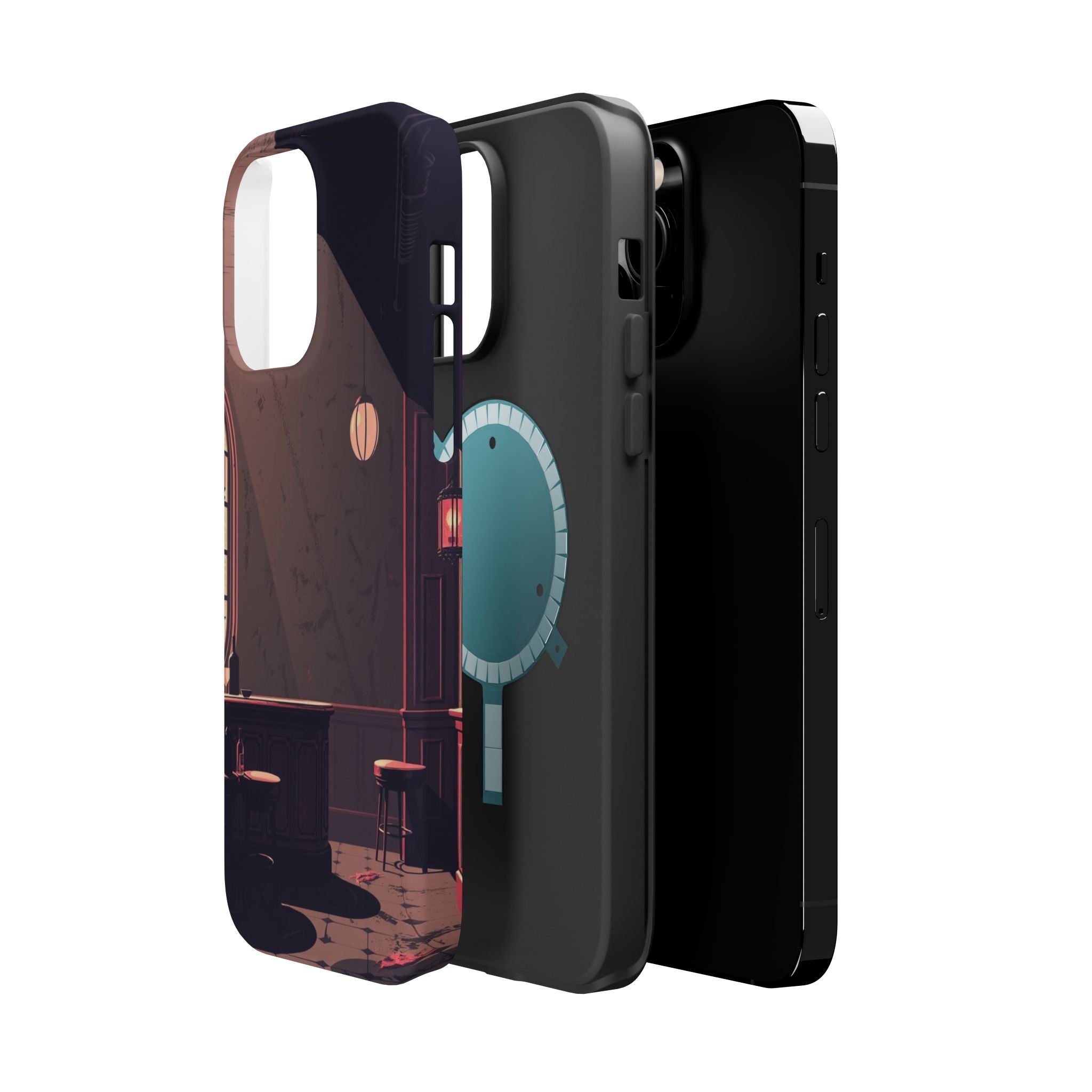 iPhone Speakeasy Dark Grunge Distressed Slim Everyday Designer Case · iPhone Cas
