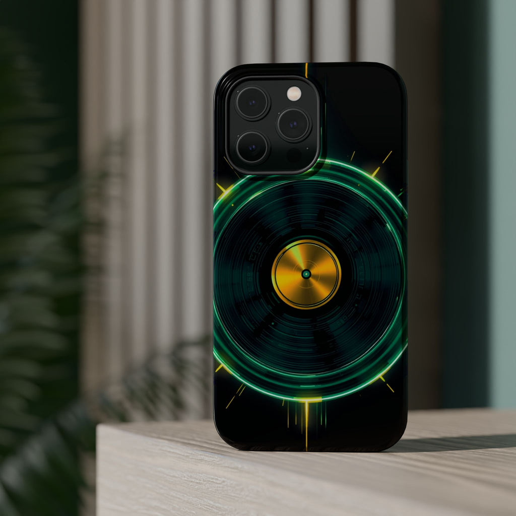 iPhone Dreamy Record Vinyl Spin Design Slim Everyday Designer Case · iPhone Case