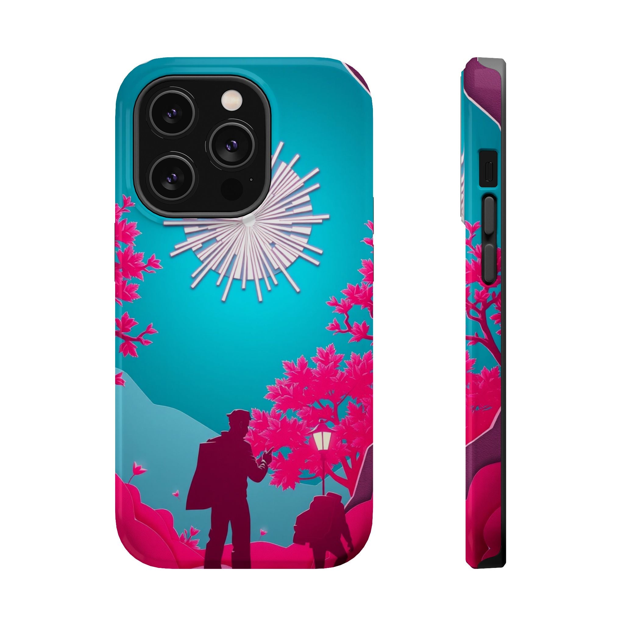 iPhone Bud Burst Paper Cut Art Slim Everyday Designer Case · iPhone Case