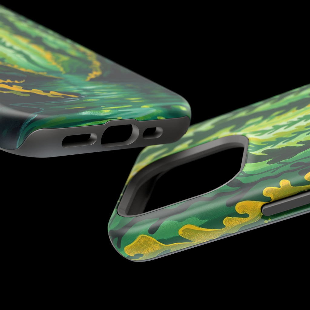 iPhone Kelp Forest Oil Painting Impressionist Slim iPhone Everyday · iPhone Case