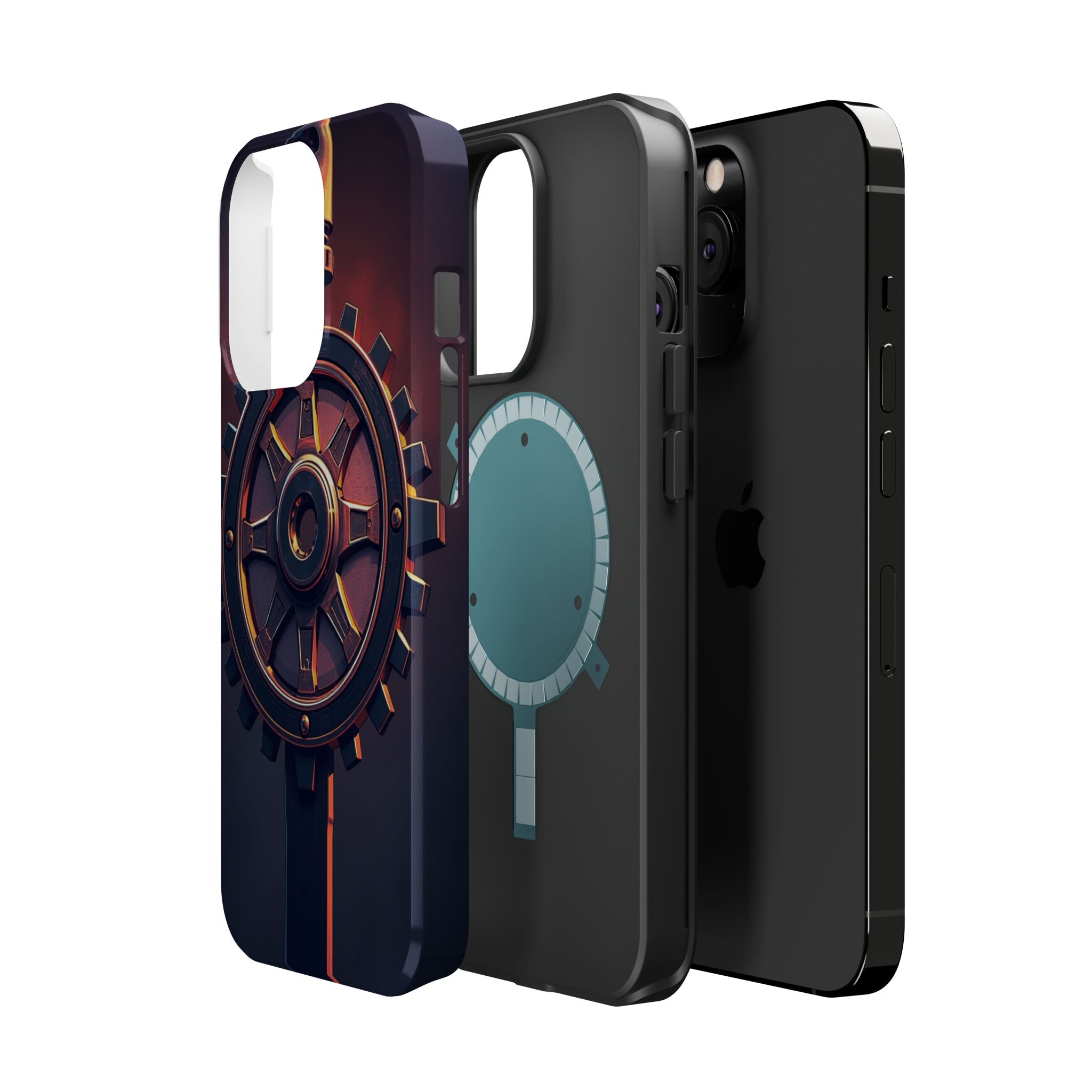 iPhone Rotary Electric Art Phone Bold Modern Everyday Snap Case · iPhone Case