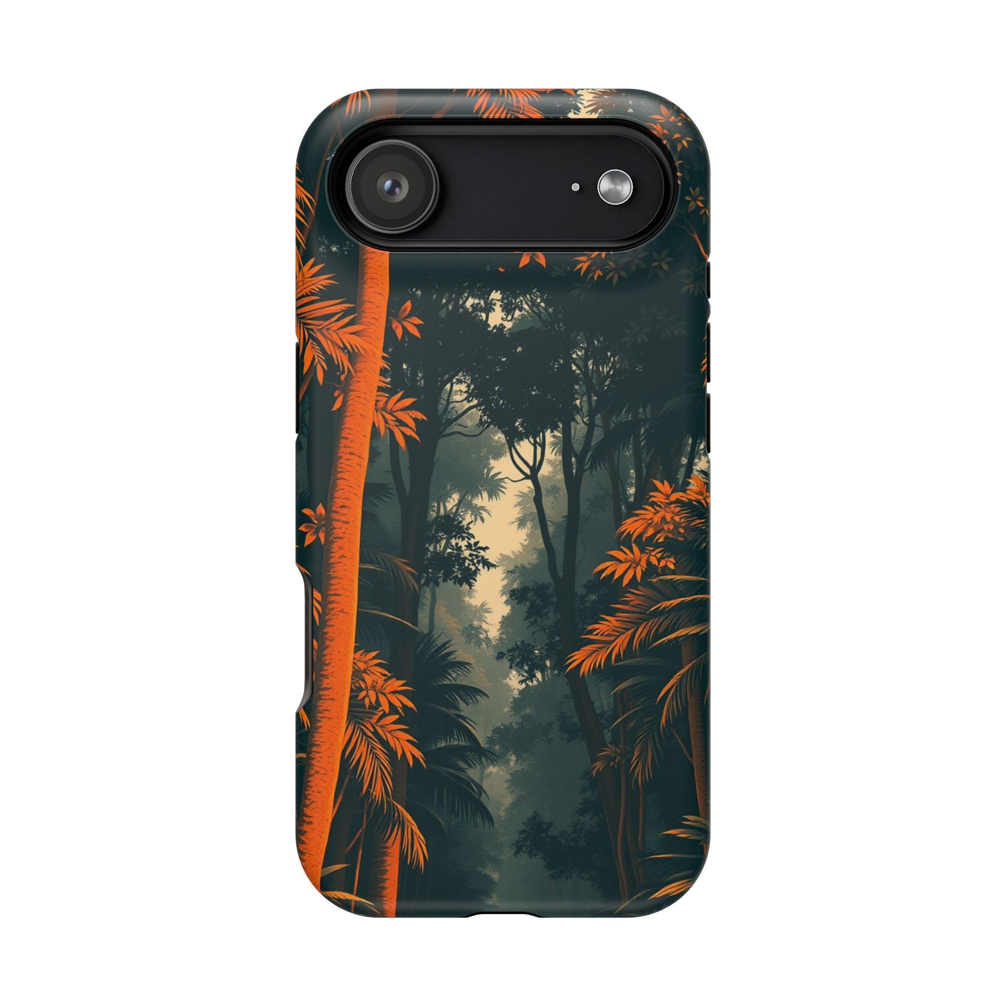iPhone Burnt Orange And Sand Rainforest Canopy Soft iPhone Finish · iPhone Case