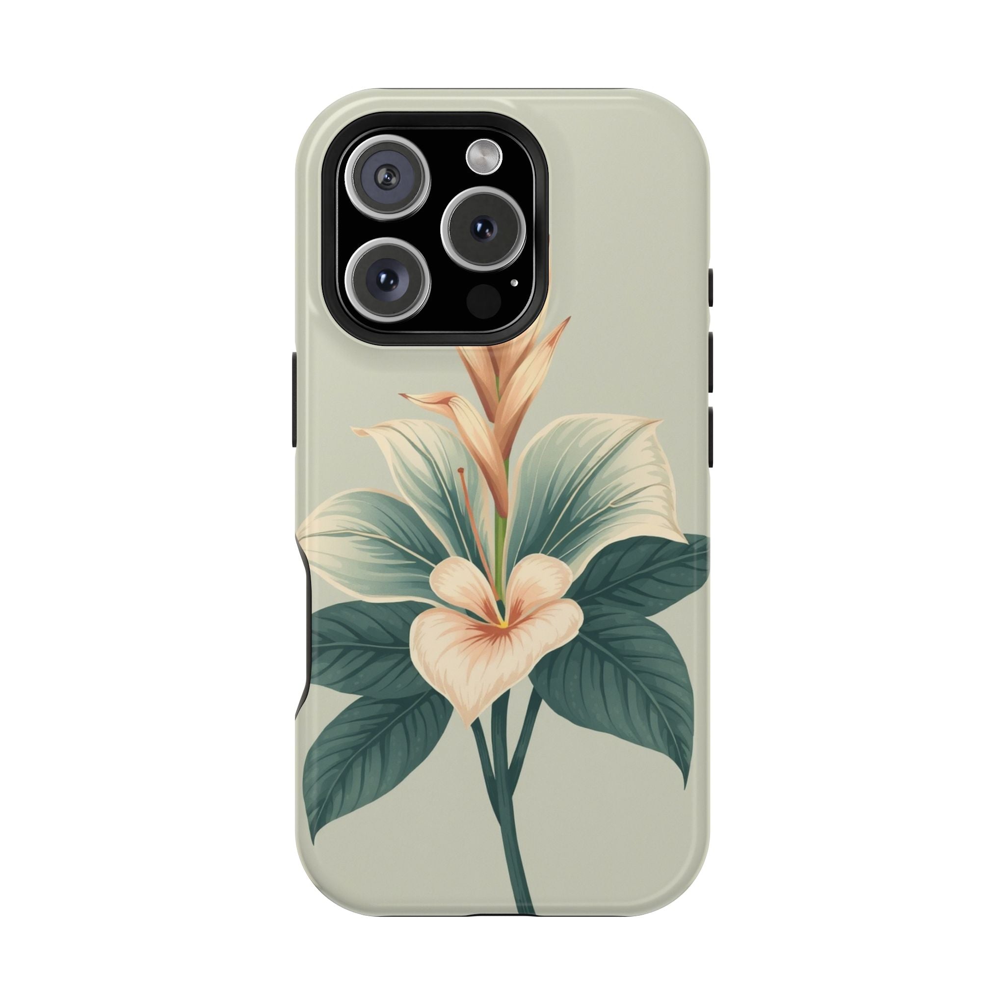 iPhone Tropical Bloom Cinematic Art Slim Everyday Designer Case · iPhone Case