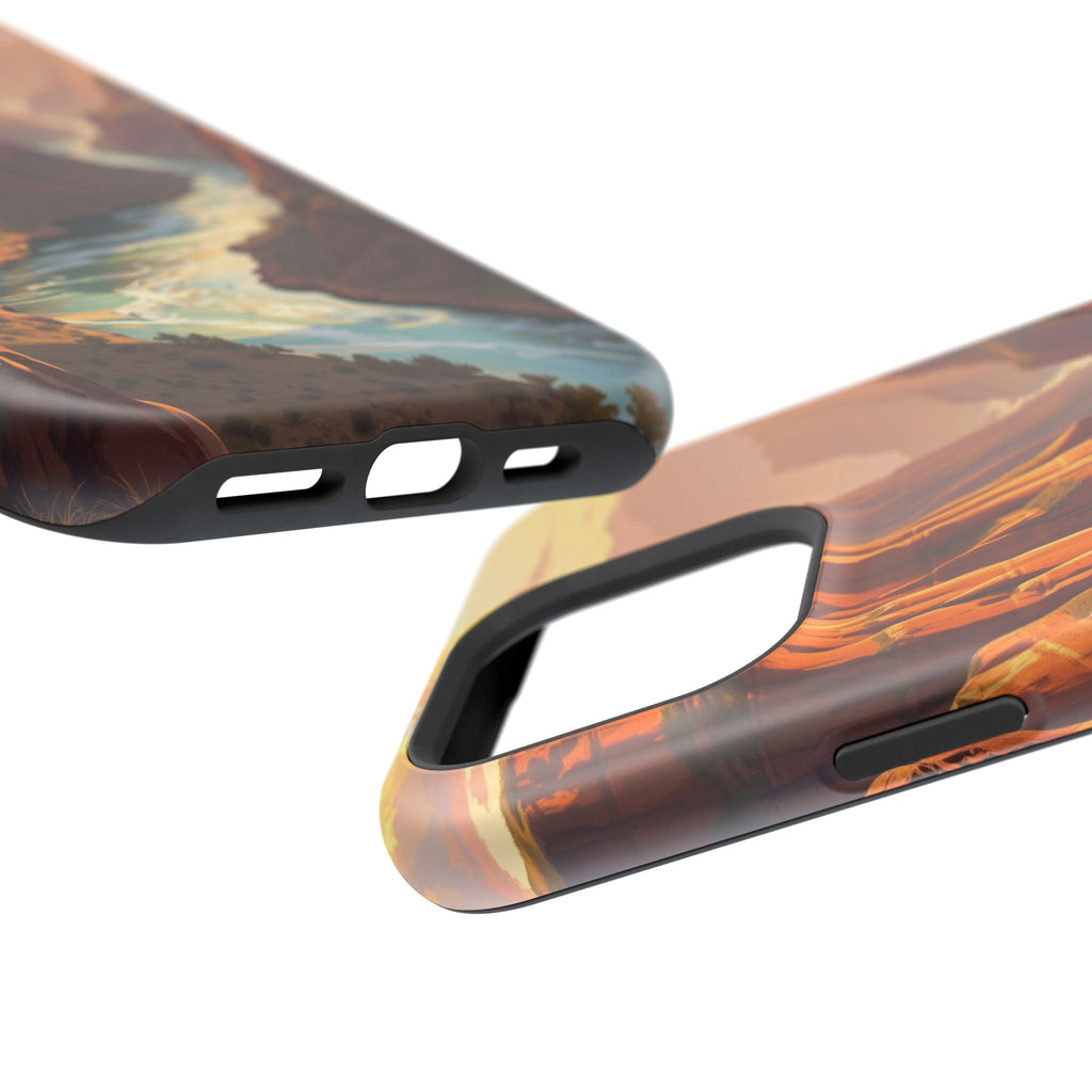iPhone River Canyon Mystic Art Slim Everyday Designer Case · iPhone Case