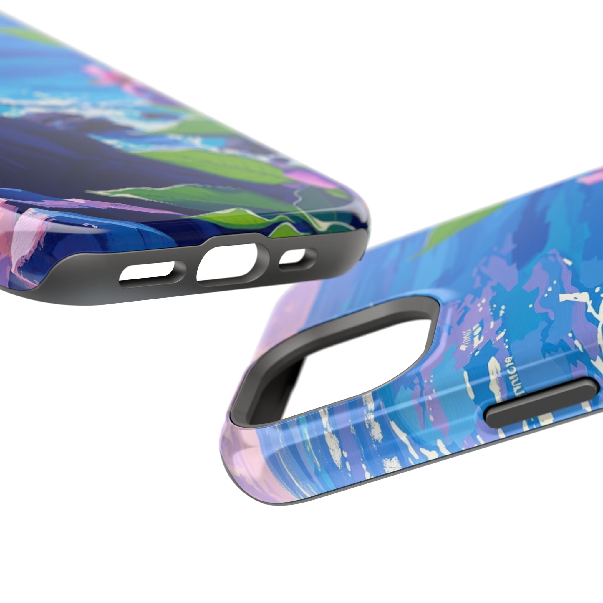 iPhone Hibiscus Coast Enchanted Art Slim Everyday Designer Case · iPhone Case