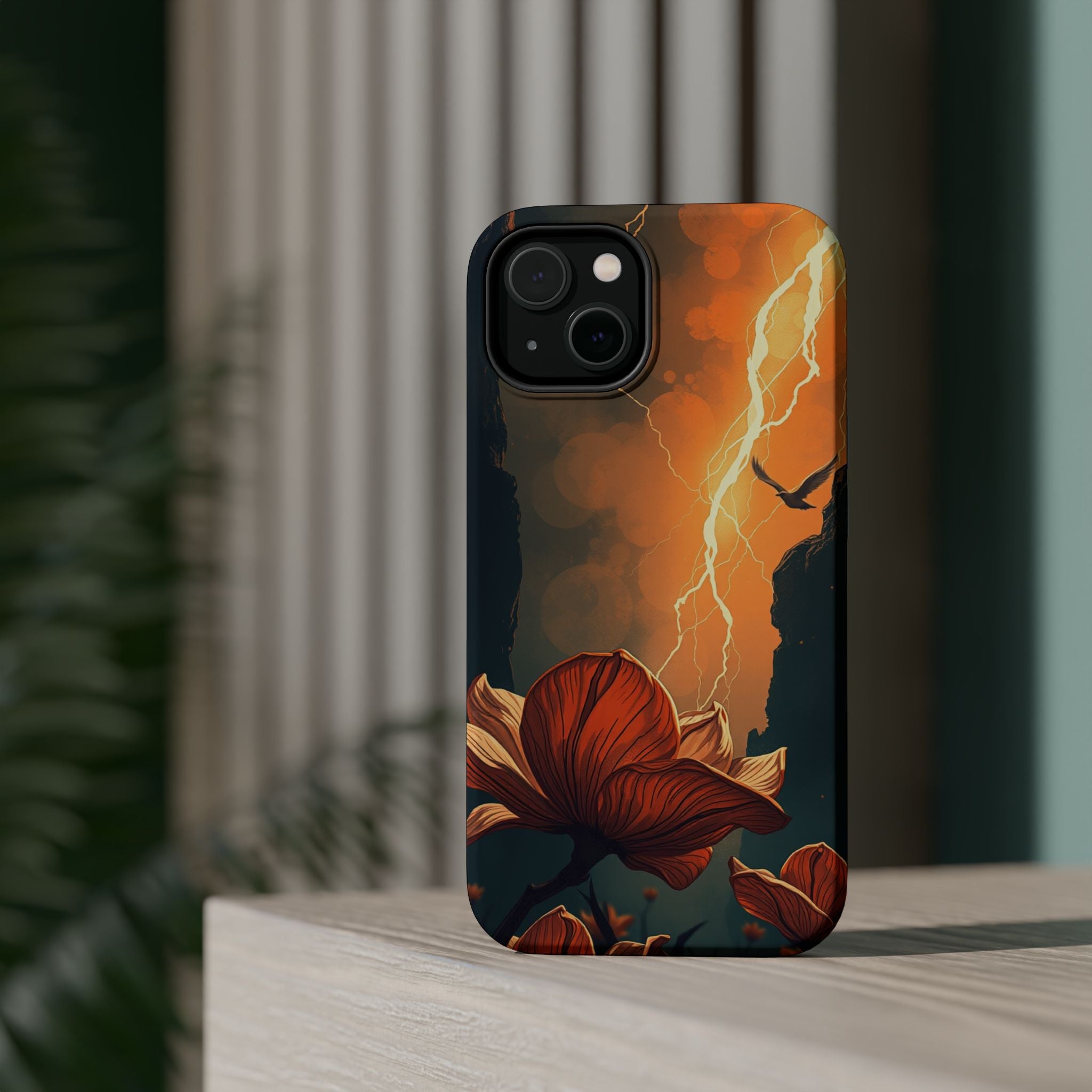 iPhone Vibrant Petal Storm Design Bold Modern Everyday Snap Case · iPhone Case