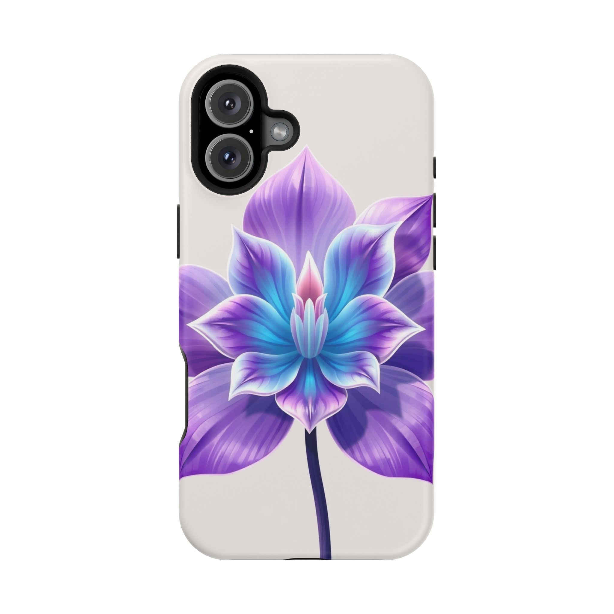 iPhone Dreamy Neon Floral Design 10 Slim Everyday Designer Case · iPhone Case