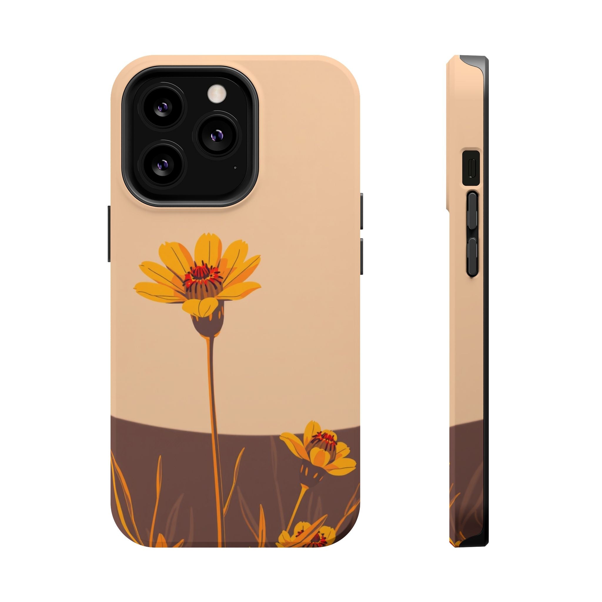 iPhone Serene Desert Flower Design Bold Modern Everyday Snap Case · iPhone Case