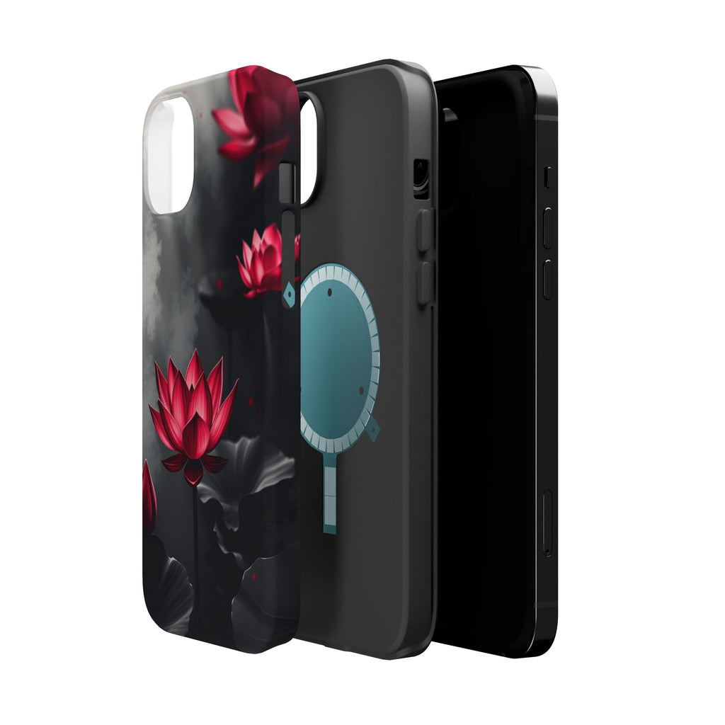 iPhone Lotus Pond Mystic Art 15 Slim Everyday Designer Case · iPhone Case