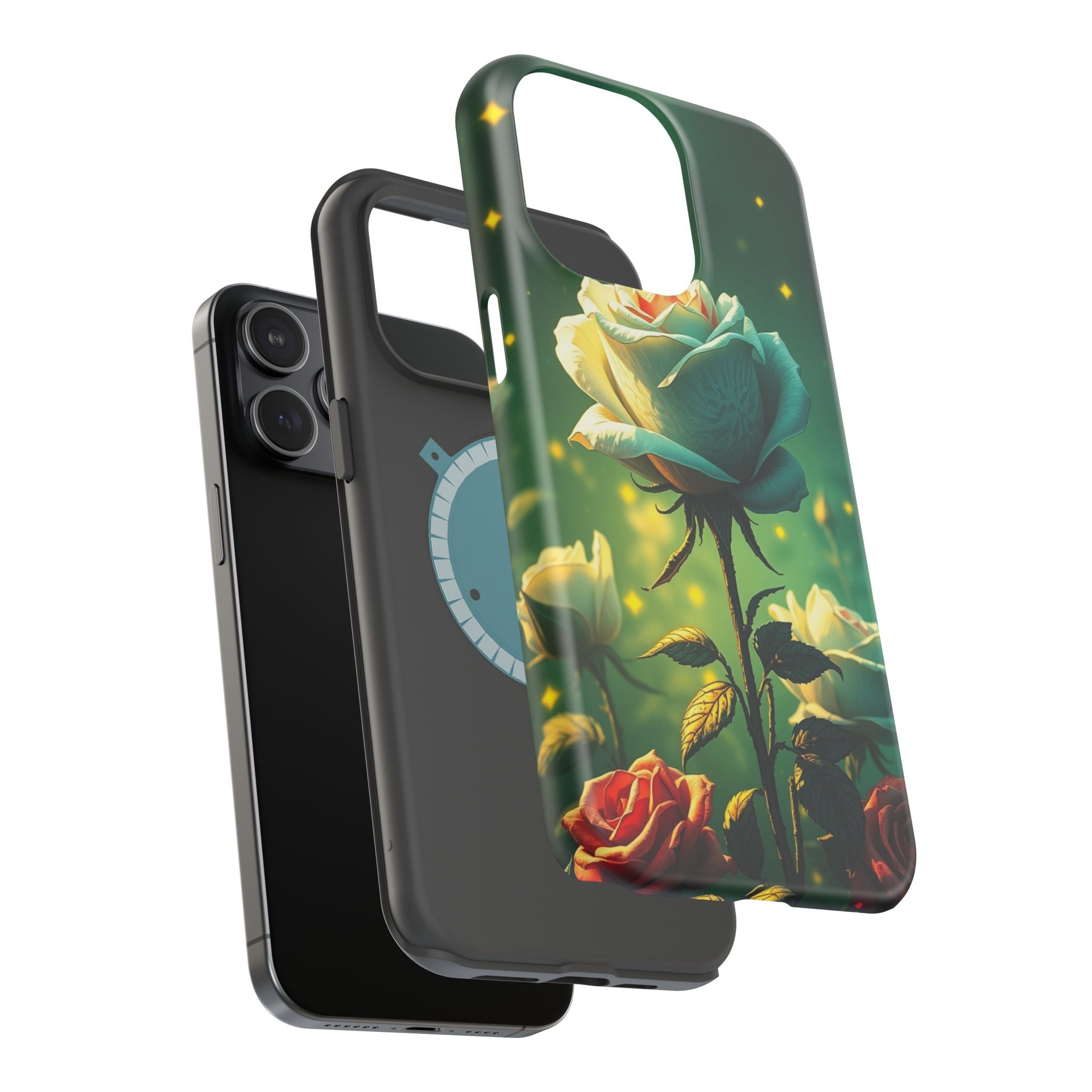 iPhone Earthy Rose Garden Design Bold Modern Everyday Snap Case · iPhone Case