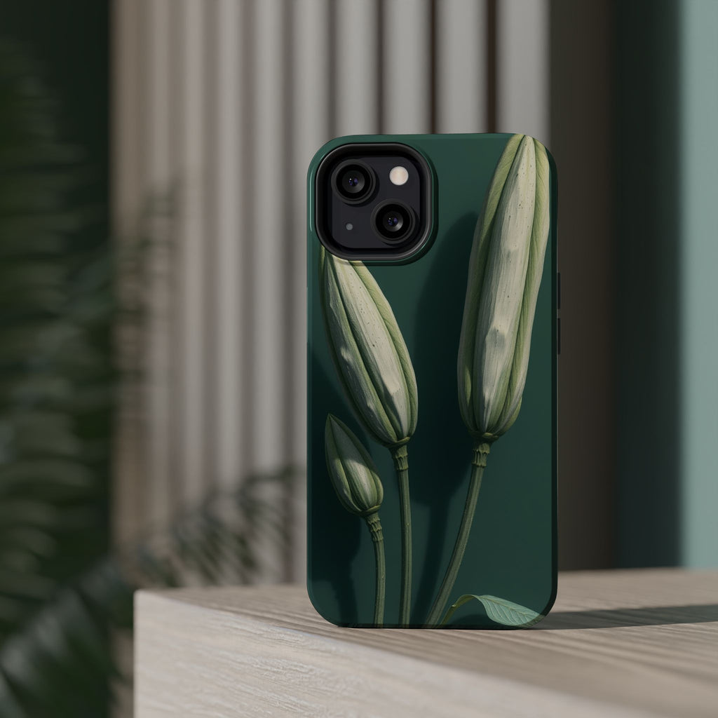 iPhone Botanical Illustration Grunge Distressed Soft iPhone Finish · iPhone Case