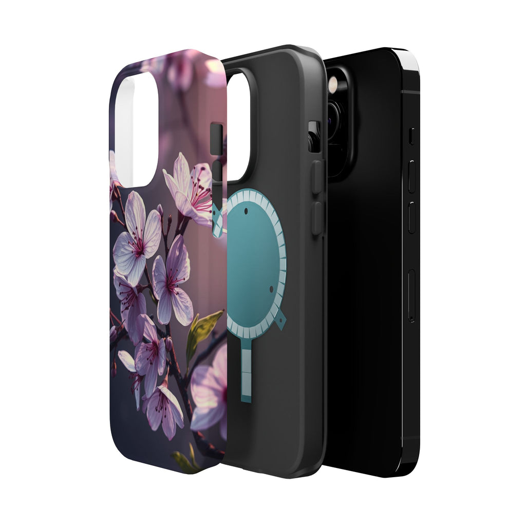 iPhone Cherry Blossom Enchanted Art Artistic Everyday Cas Slim Snap Case · iPhon