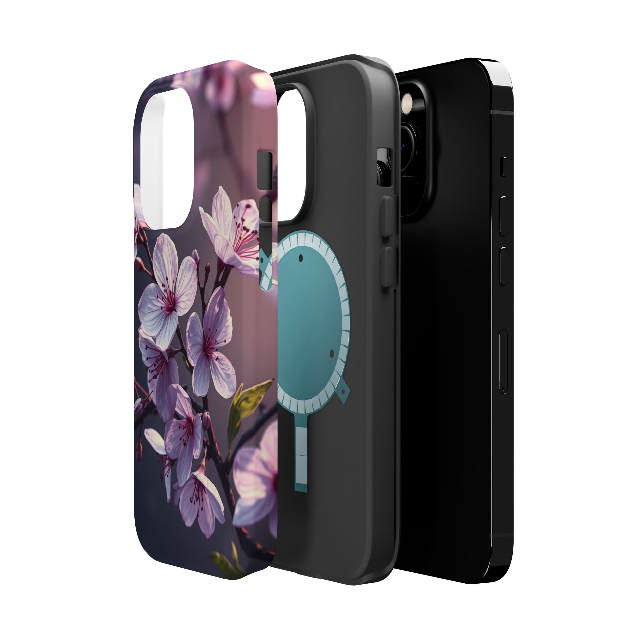 iPhone Cherry Blossom Enchanted Art Artistic Everyday Cas Slim Snap Case · iPhon