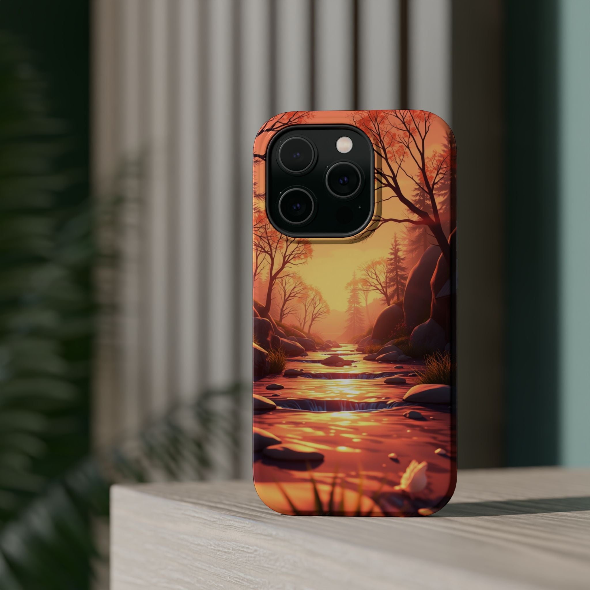iPhone Spring Creek Mystic Art Slim Everyday Designer Case · iPhone Case