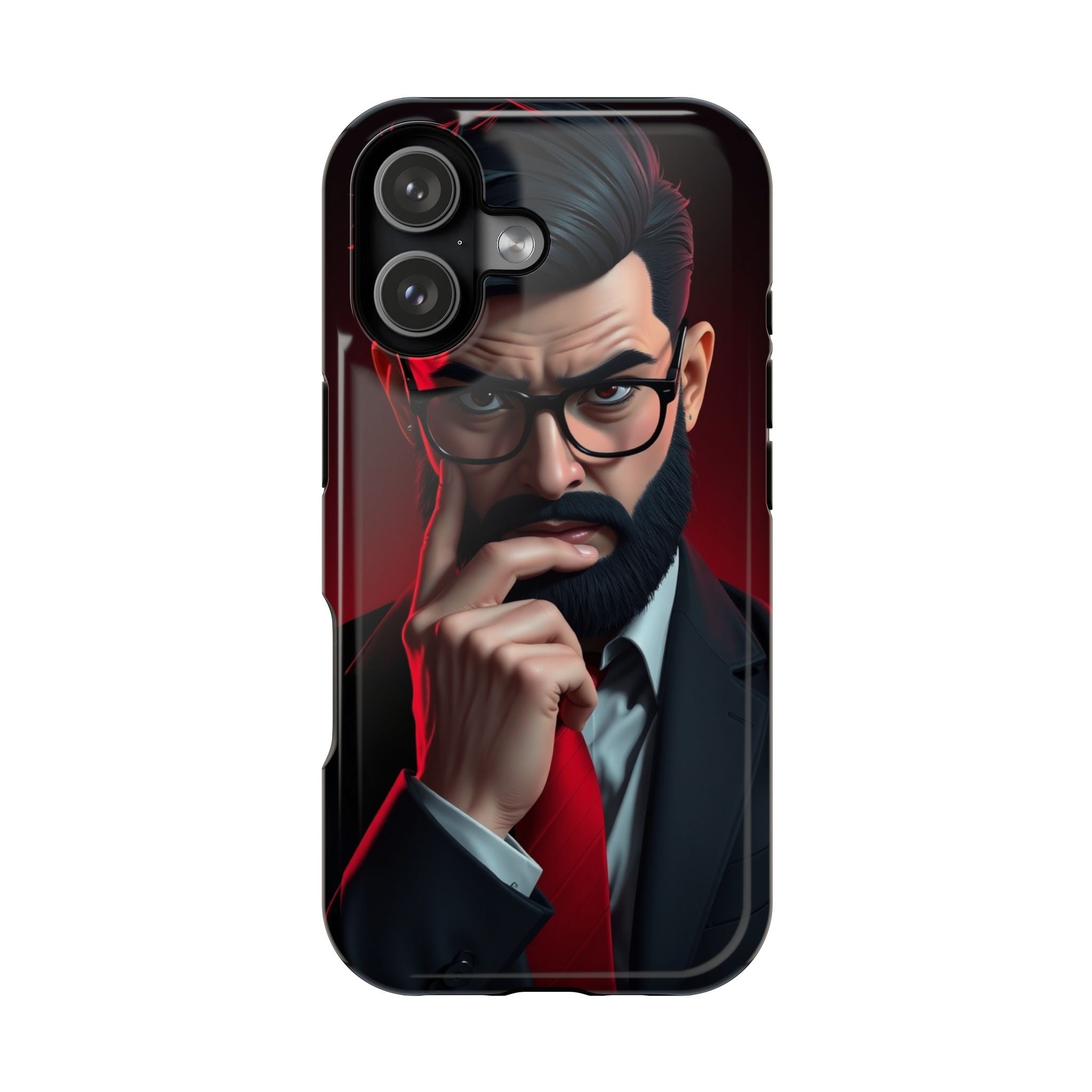 iPhone Vibrant Professional Overthinker Design Soft Finish Everyday Case · iPhon