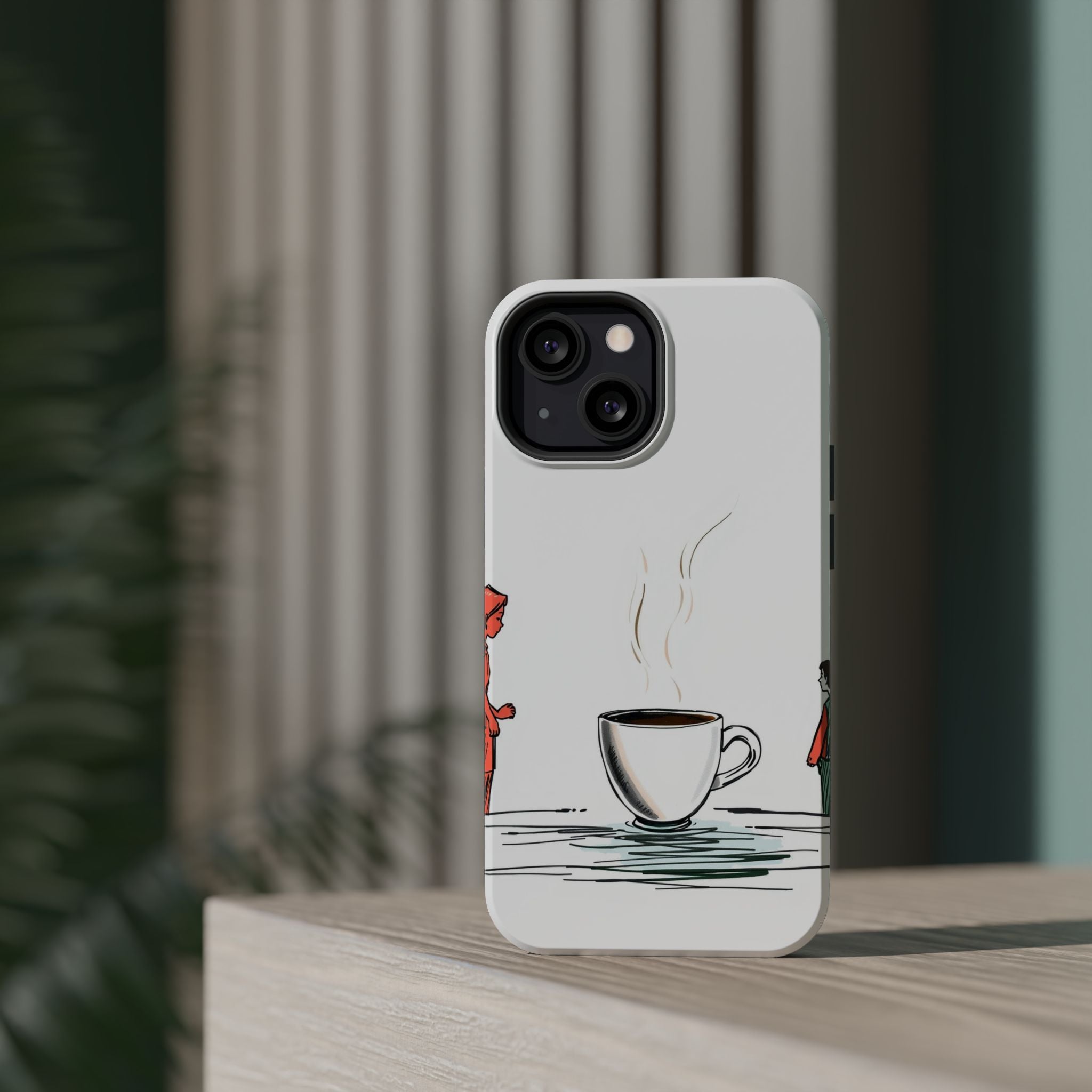 iPhone Coffee Before People Mystic Art Slim Everyday Designer Case · iPhone Case